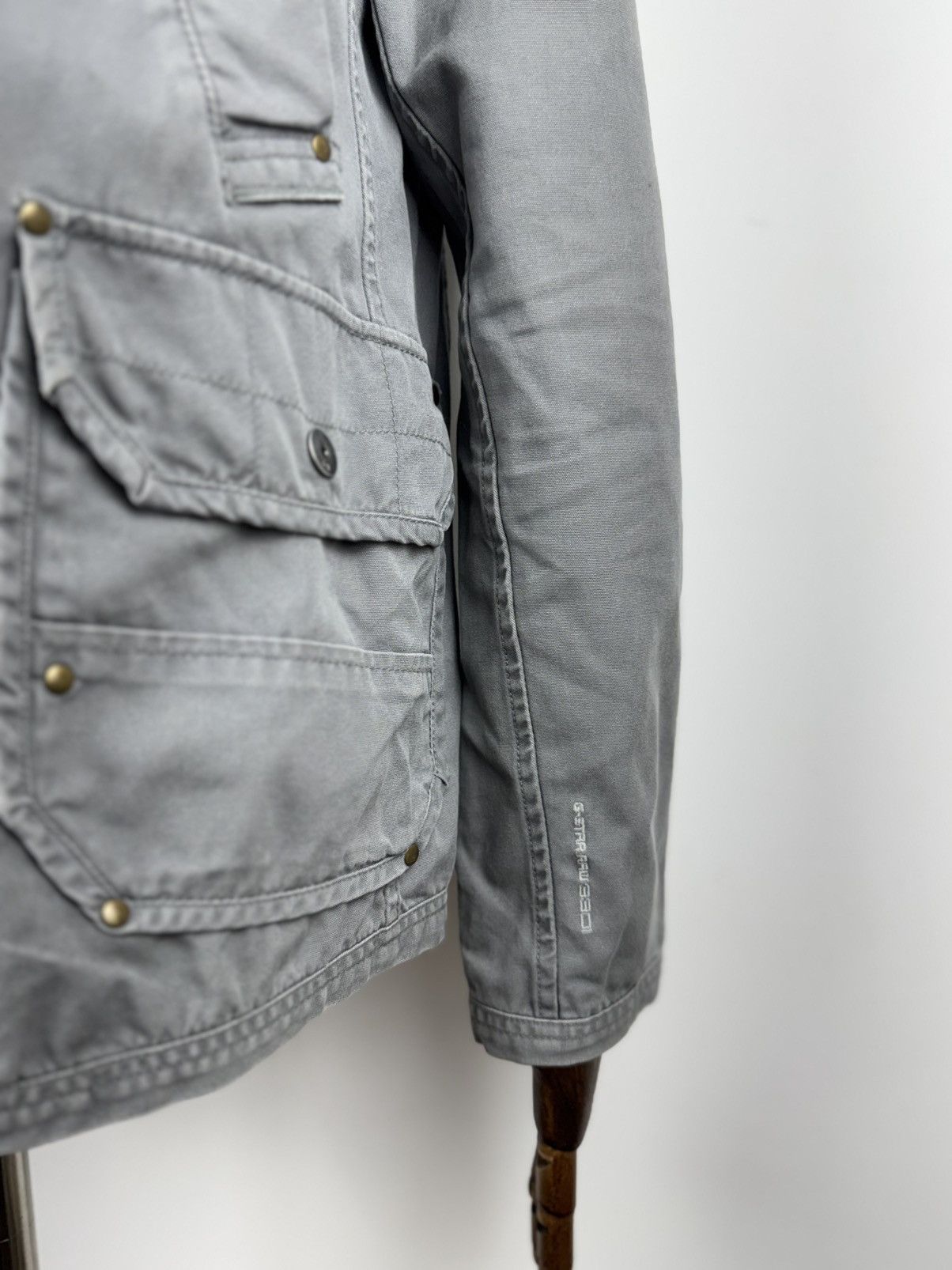 Japanese Brand Men’s Vintage G-Star Raw Mash Military Jacket size M Size US M / EU 48-50 / 2 - 3 Thumbnail