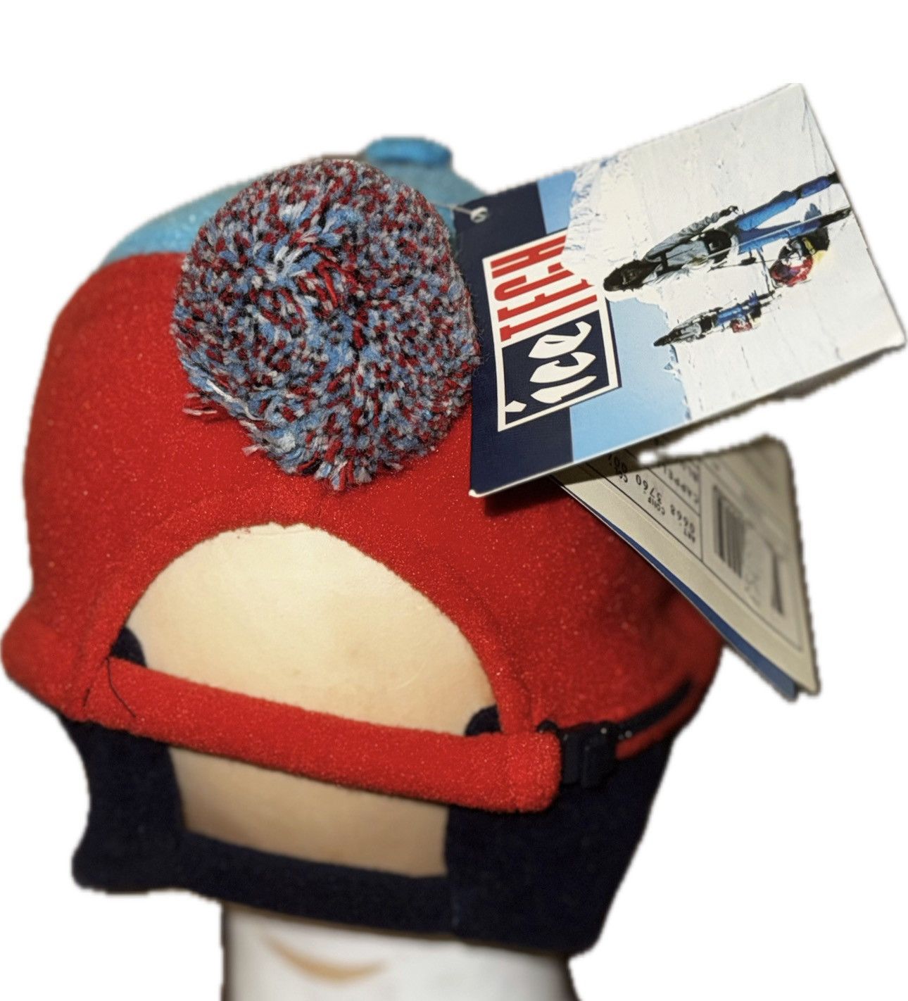 Fila Vintage 90s FILA "Ski Team Italia" Fleece 5-Panel Hat (RARE) Size 38 - 3 Thumbnail