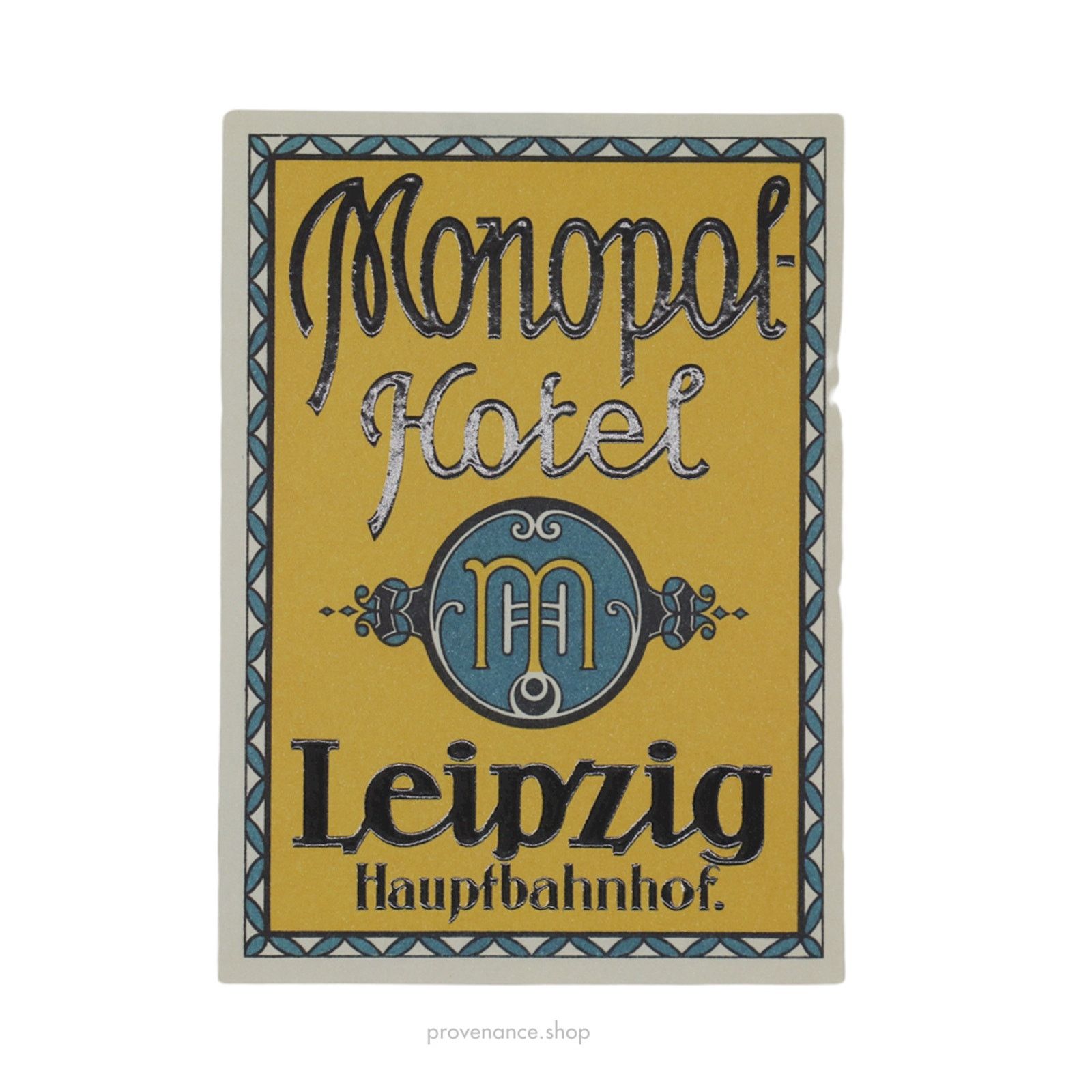 Louis Vuitton 🔴 Hotel Label Sticker Postcard - Monopol Hotel Size ONE SIZE - 1 Thumbnail