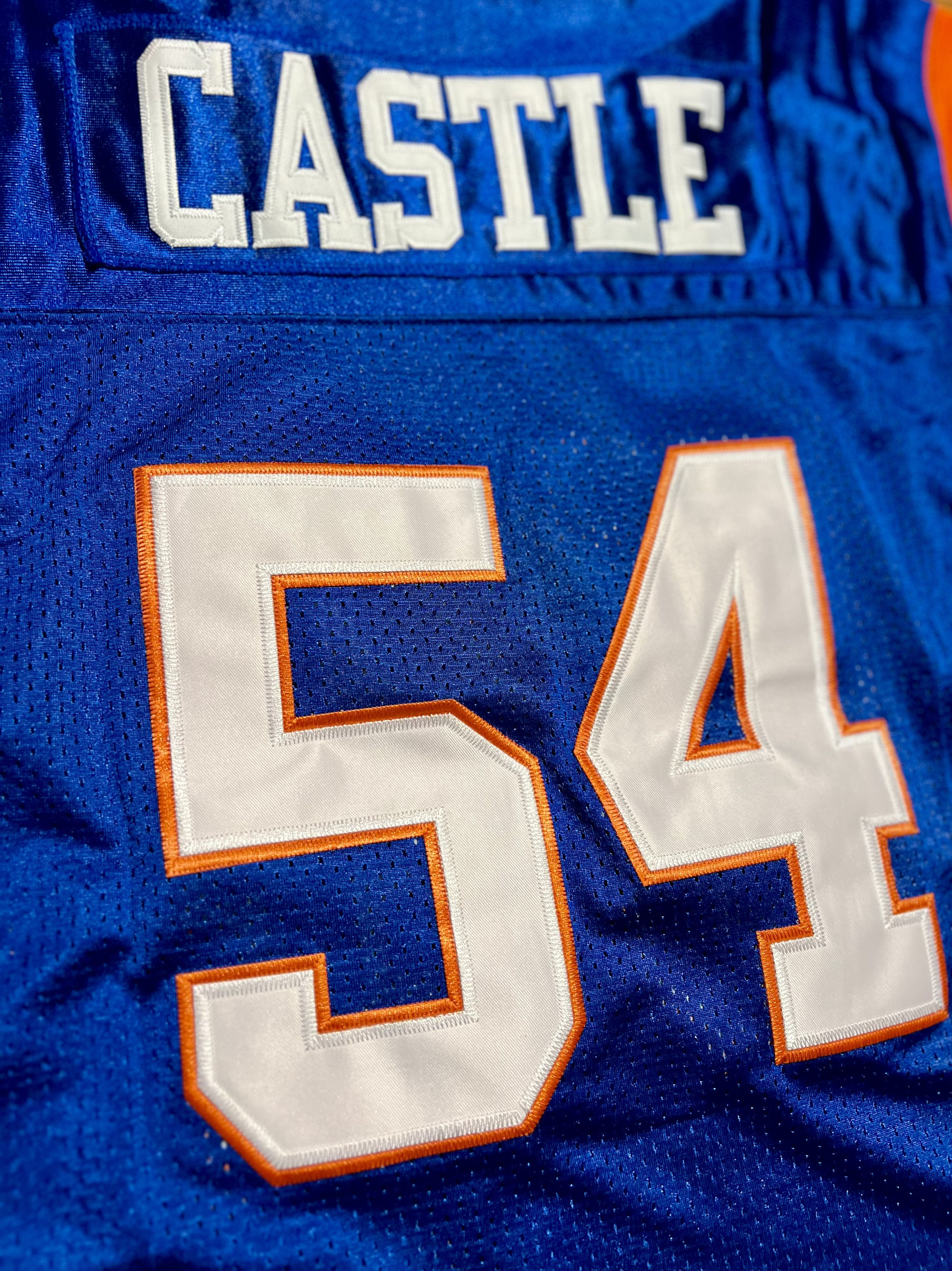 Other Thad Castle Blue Mountain State Embroidered Football Jersey Size US S / EU 44-46 / 1 - 3 Thumbnail