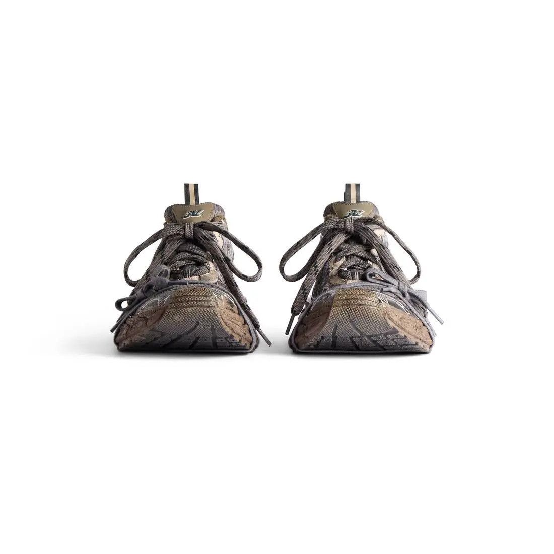 Balenciaga o1w1db11225 Circuit Sneakers in Brown Size US 6 / EU 39 - 2 Thumbnail
