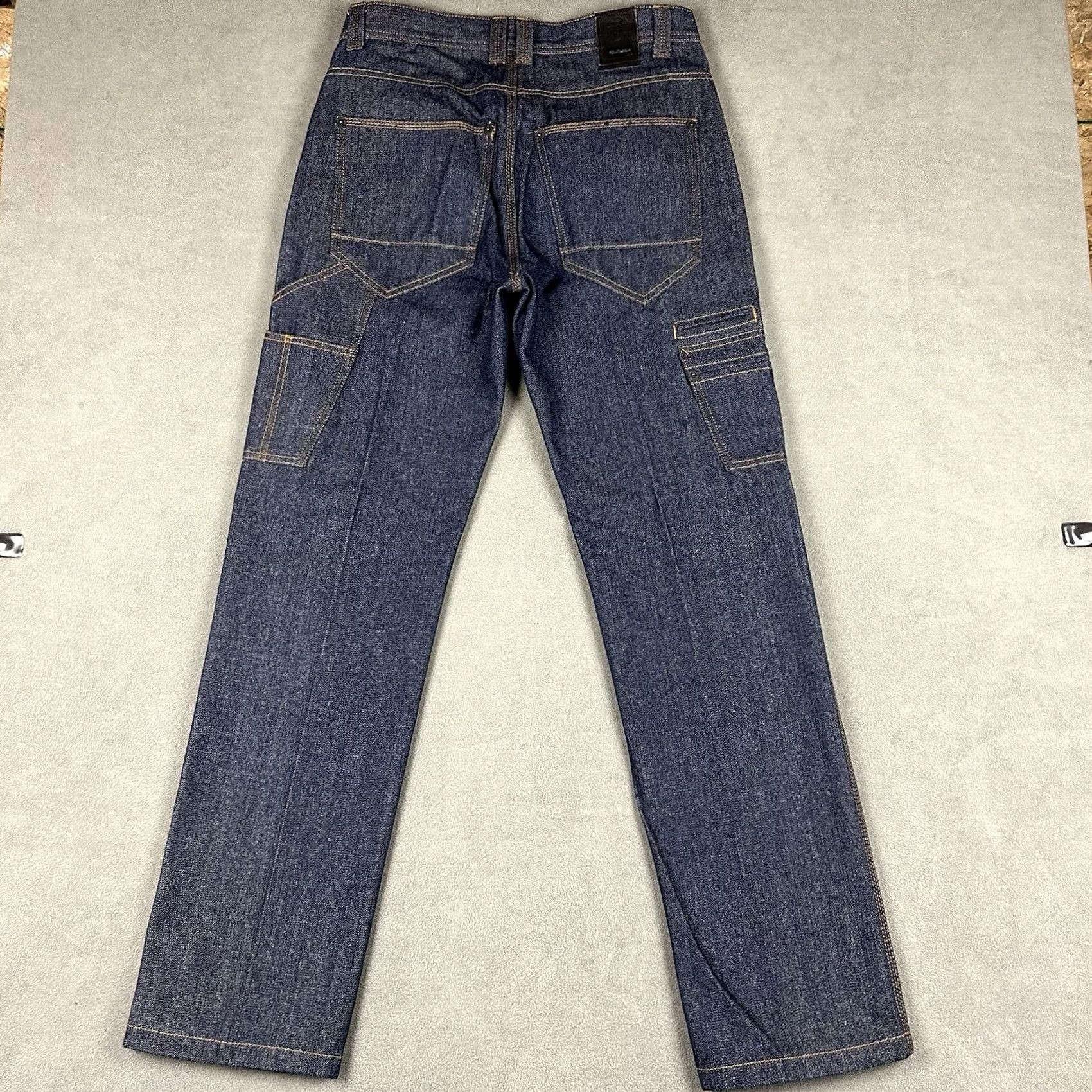 Southpole Vintage Southpole Jeans Mens 32 Dark Blue Denim Loose Straight Pockets EUC Size US 32 / EU 48 - 2 Thumbnail