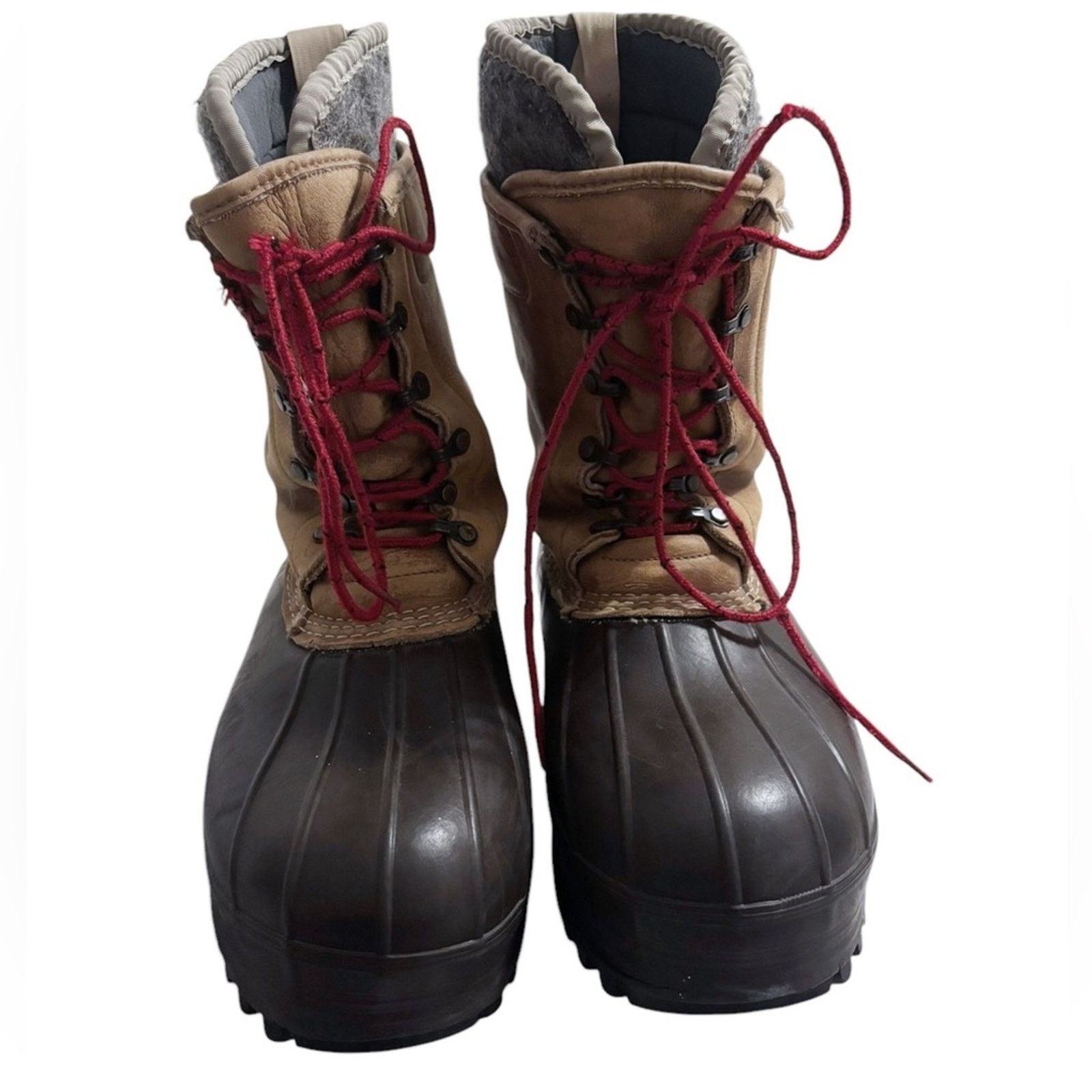 L.L. Bean Vintage L.L. Bean Maine Leather Pac Insulated Boot Size US 12 / EU 45 - 3 Thumbnail
