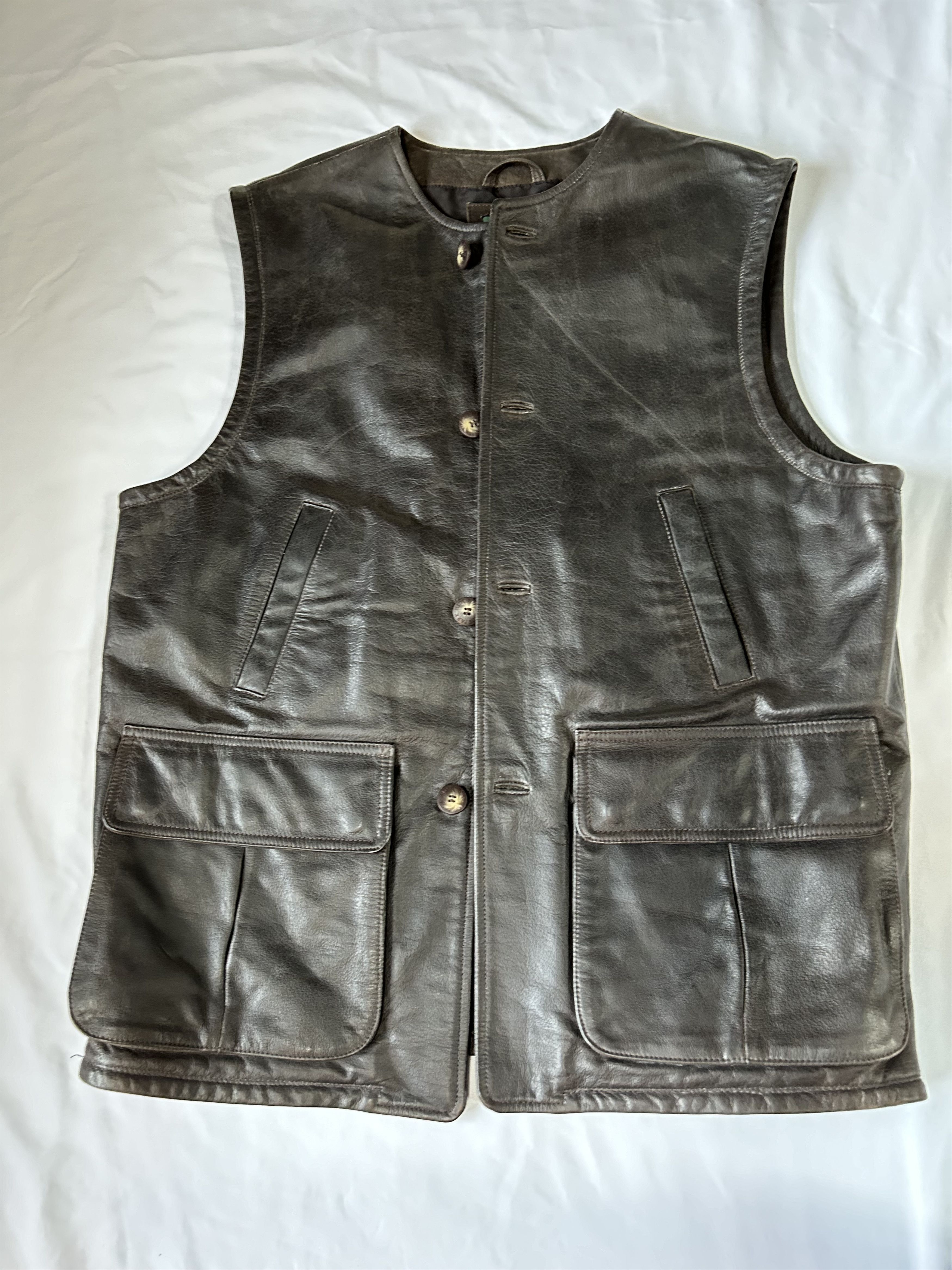 Other Leather Vest Size US L / EU 52-54 / 3 - 1 Thumbnail