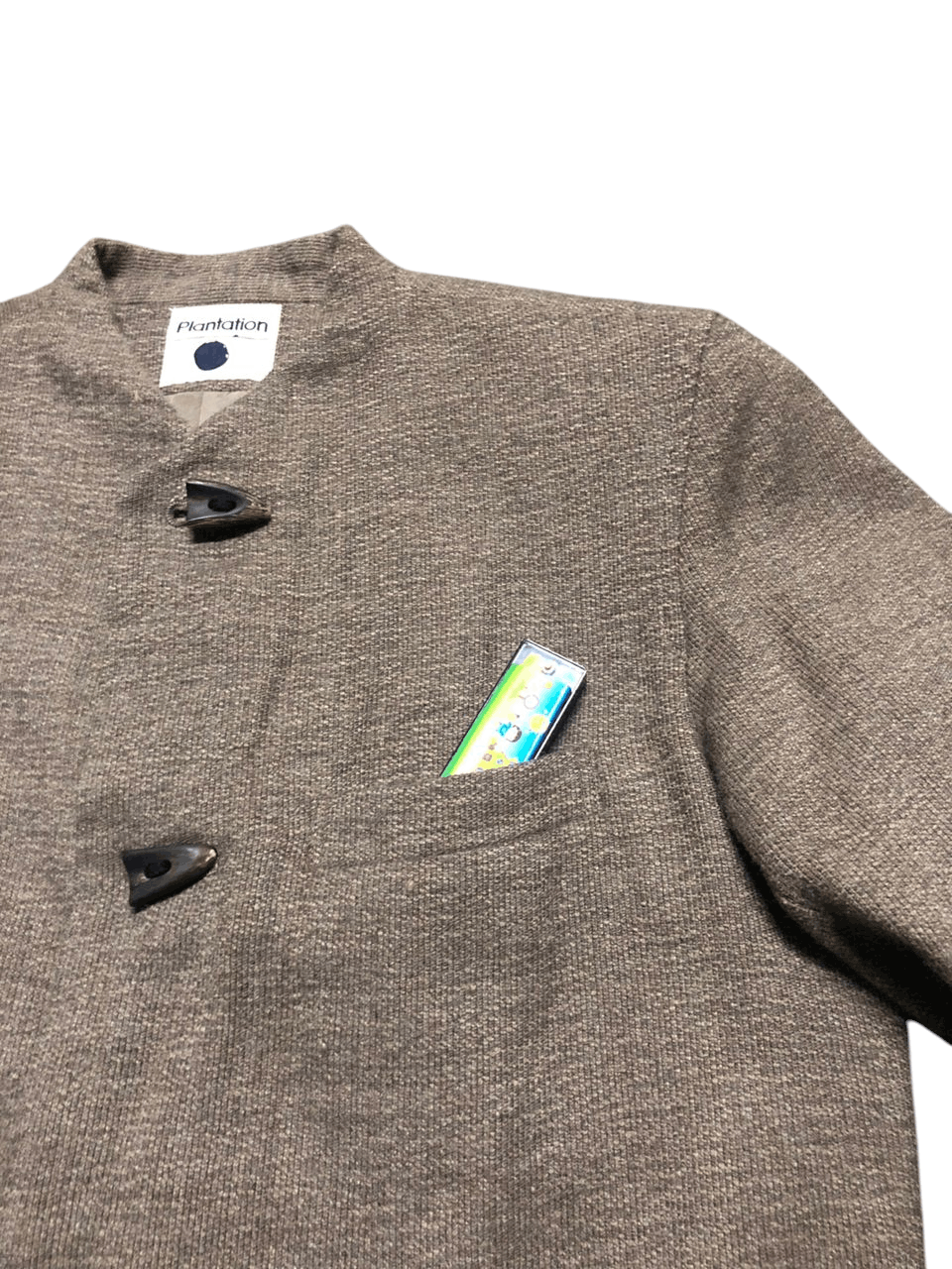 Issey Miyake Vintage 80s Issey Miyake Plantation Wool Jacket Size US M / EU 48-50 / 2 - 10 Thumbnail