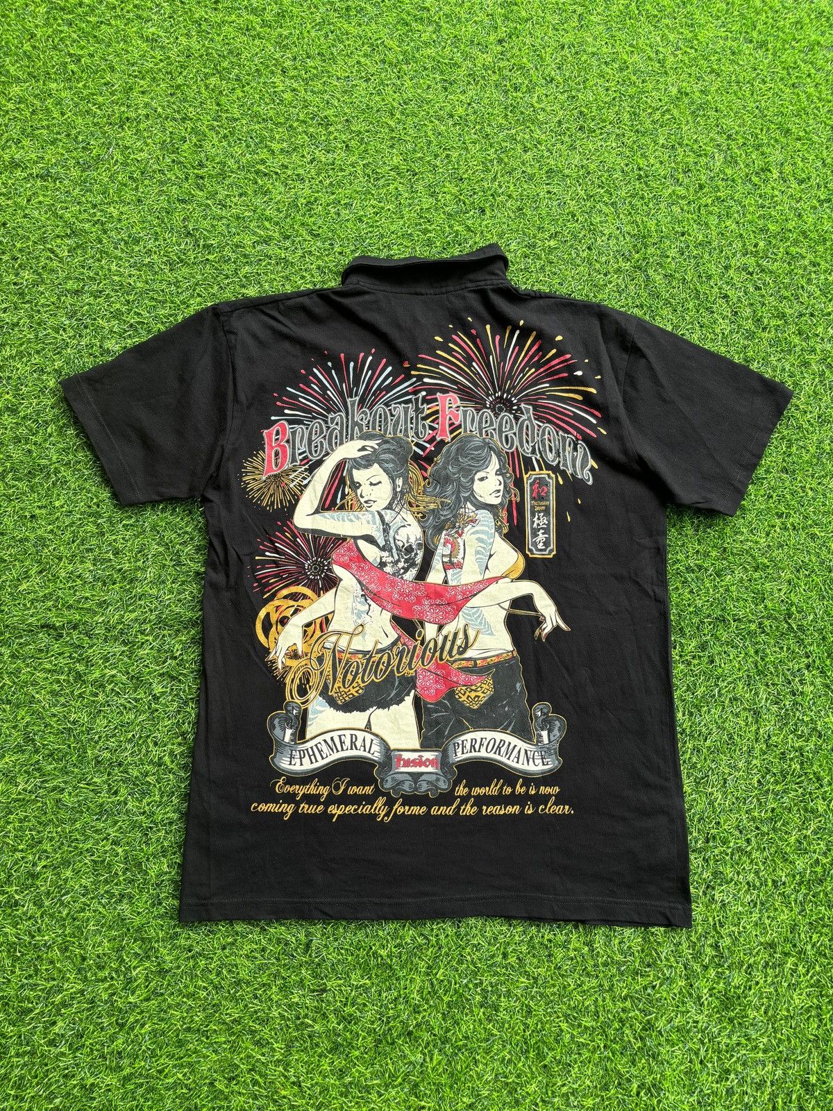 Hysteric Glamour Japanese Breakout Freedom Shirt Size US XL / EU 56 / 4 - 1 Thumbnail