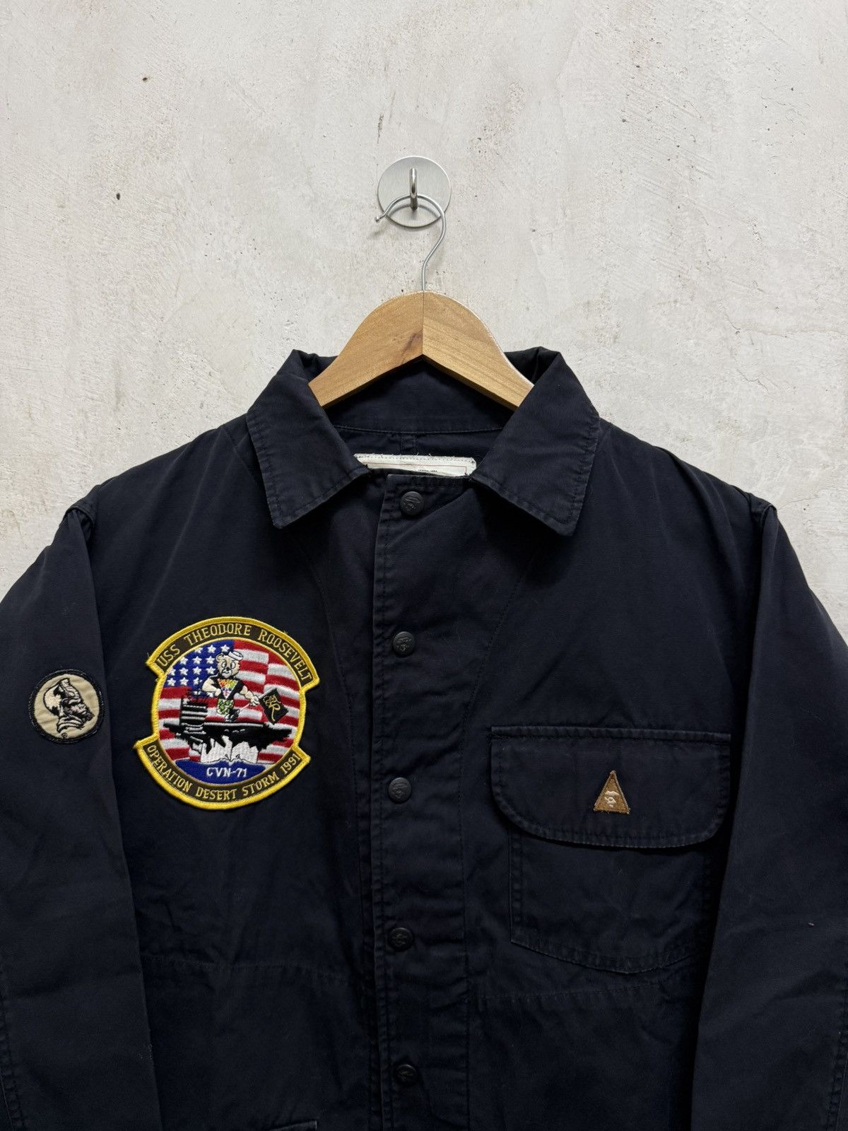 Bape Vintage Bape Military Work Shirt Size US M / EU 48-50 / 2 - 3 Thumbnail