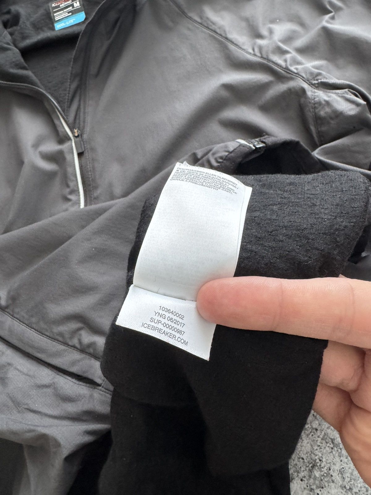 Icebreaker Icebreaker GT Merino Jacket Women Gray Full Zip Lightweight Size M / US 6-8 / IT 42-44 - 10 Thumbnail