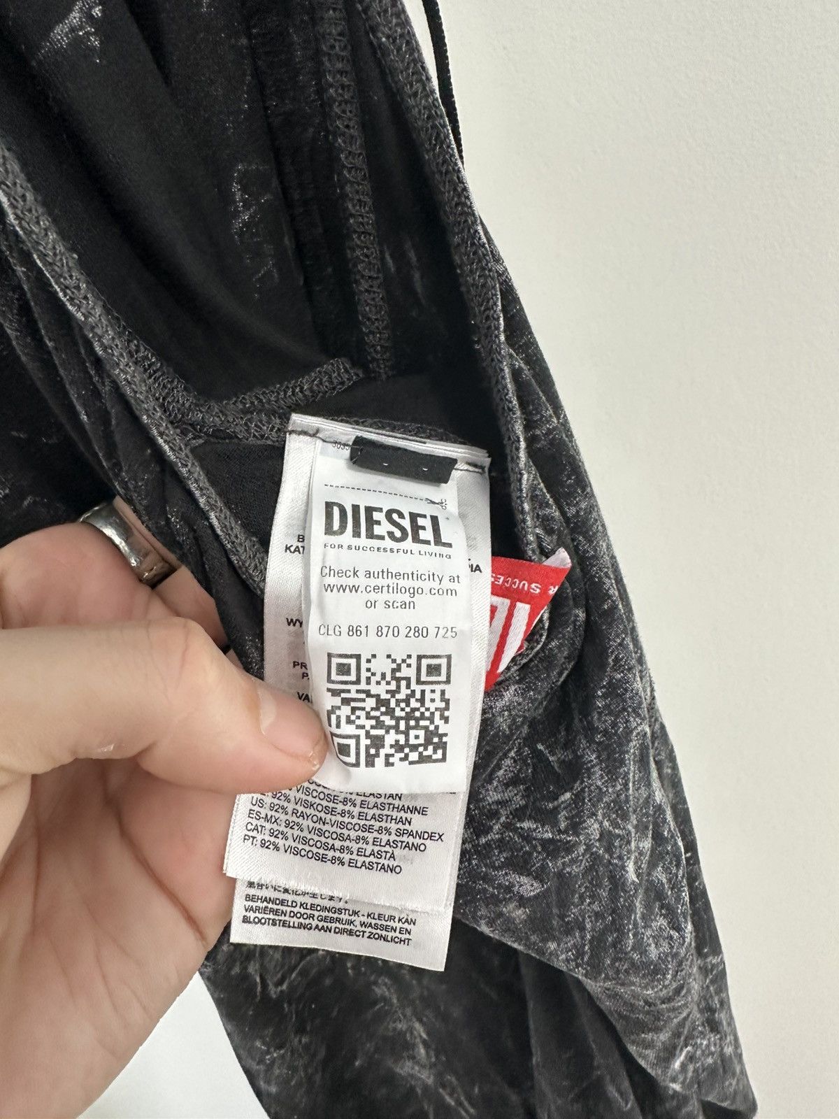 Diesel Diesel Maxi Dress Size S / US 4 / IT 40 - 8 Thumbnail