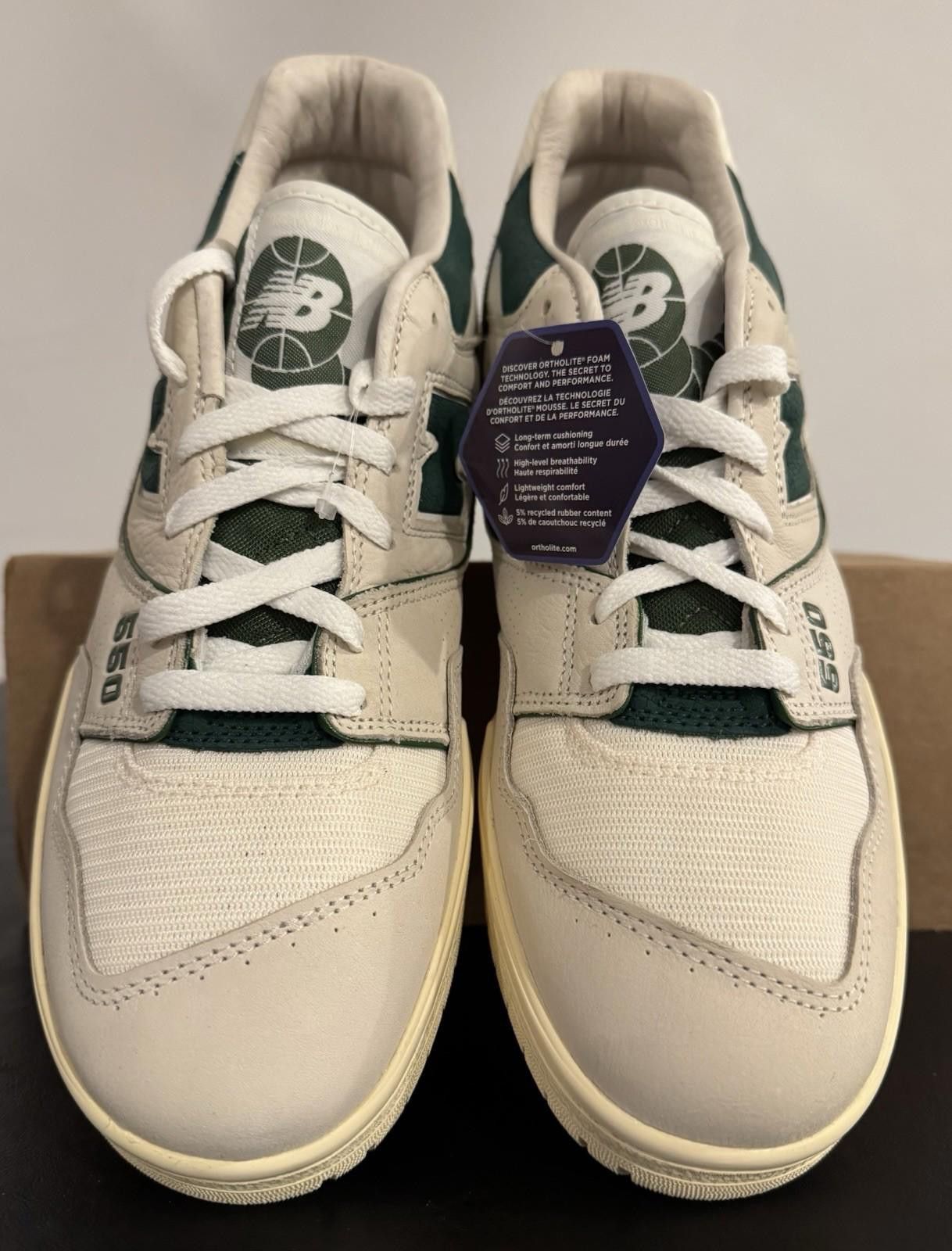 New Balance New Balance 550 Permafrost Dark Alpine Green 14 Size US 14 / EU 47 - 4 Thumbnail