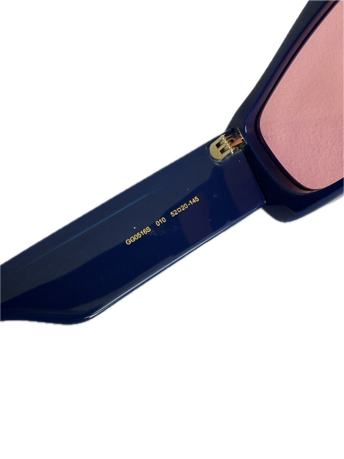 Gucci Gucci su glasse with blue diamonds Size ONE SIZE - 7 Thumbnail
