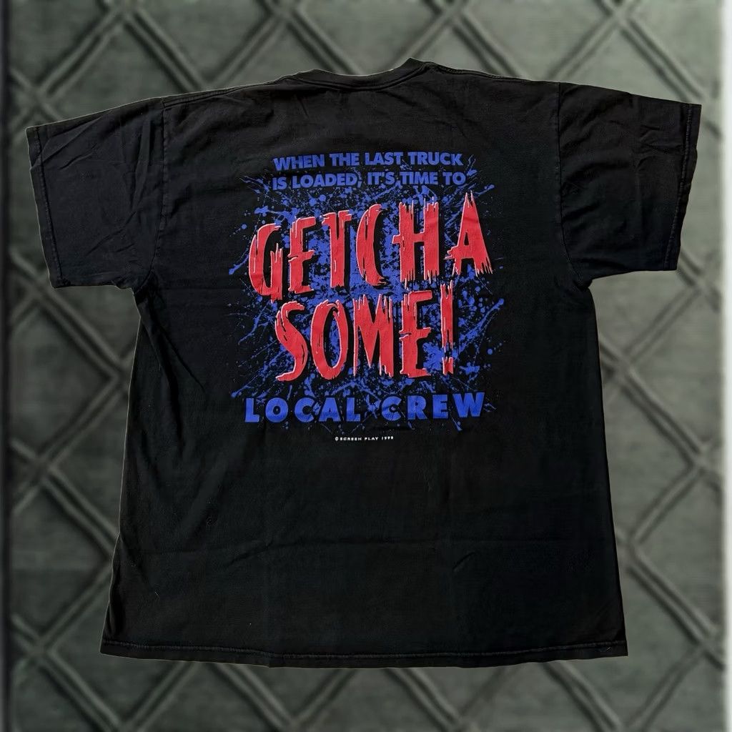 Delta VINTAGE Toby Keith Cosmos Tour Getcha Some Local Crew Shirt XL Mens 90s Country T-Shirt Black Size US XL / EU 56 / 4 - 1 Thumbnail