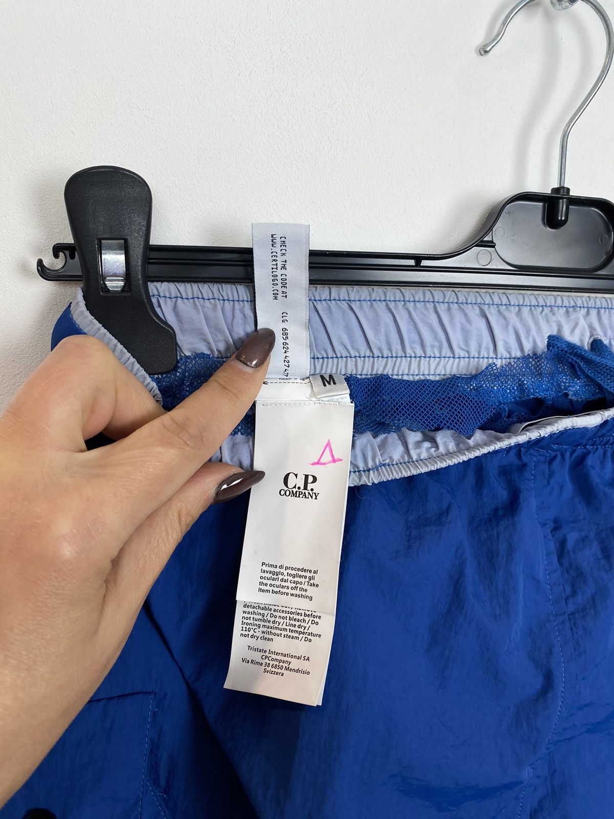 C.P. Company C.P. Company Nylon Cargo Shorts Blue Massimo Osti Luxury Size US 32 / EU 48 - 8 Thumbnail