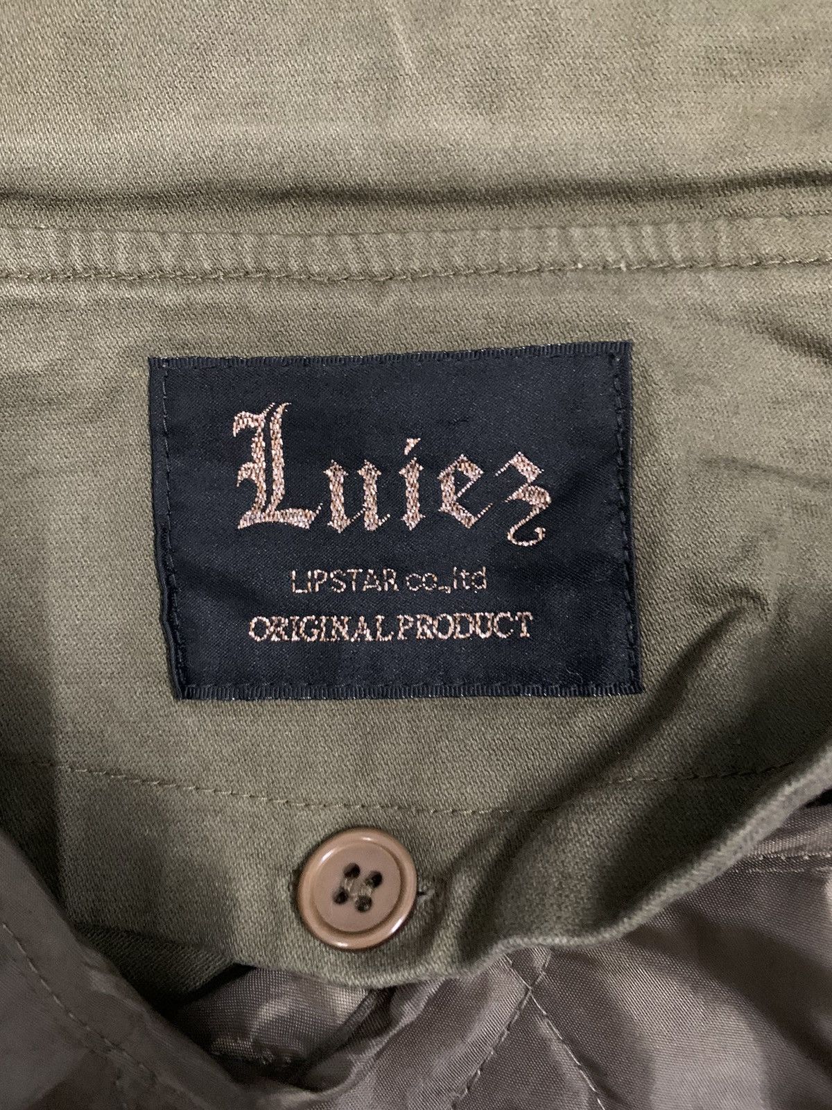 Japanese Brand Luiez Multipockets Buckle Bondage Punk Jacket