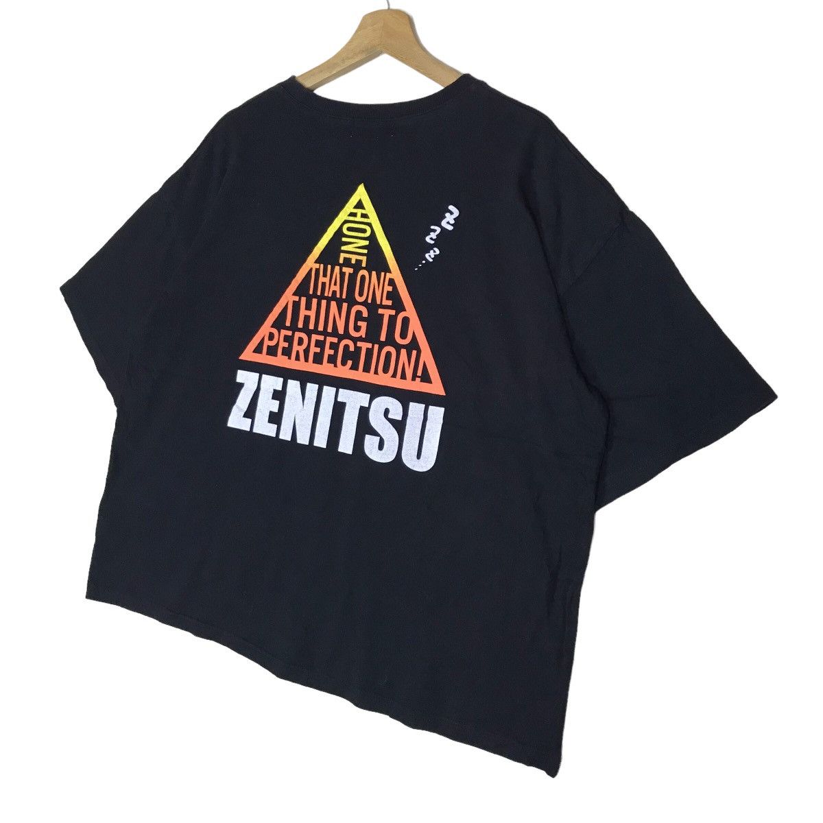 Japanese Brand Japanese Anime Zenitsu Agatsuma Kimetsu No Yaiba Oversize Size US XXL / EU 58 / 5 - 10 Thumbnail