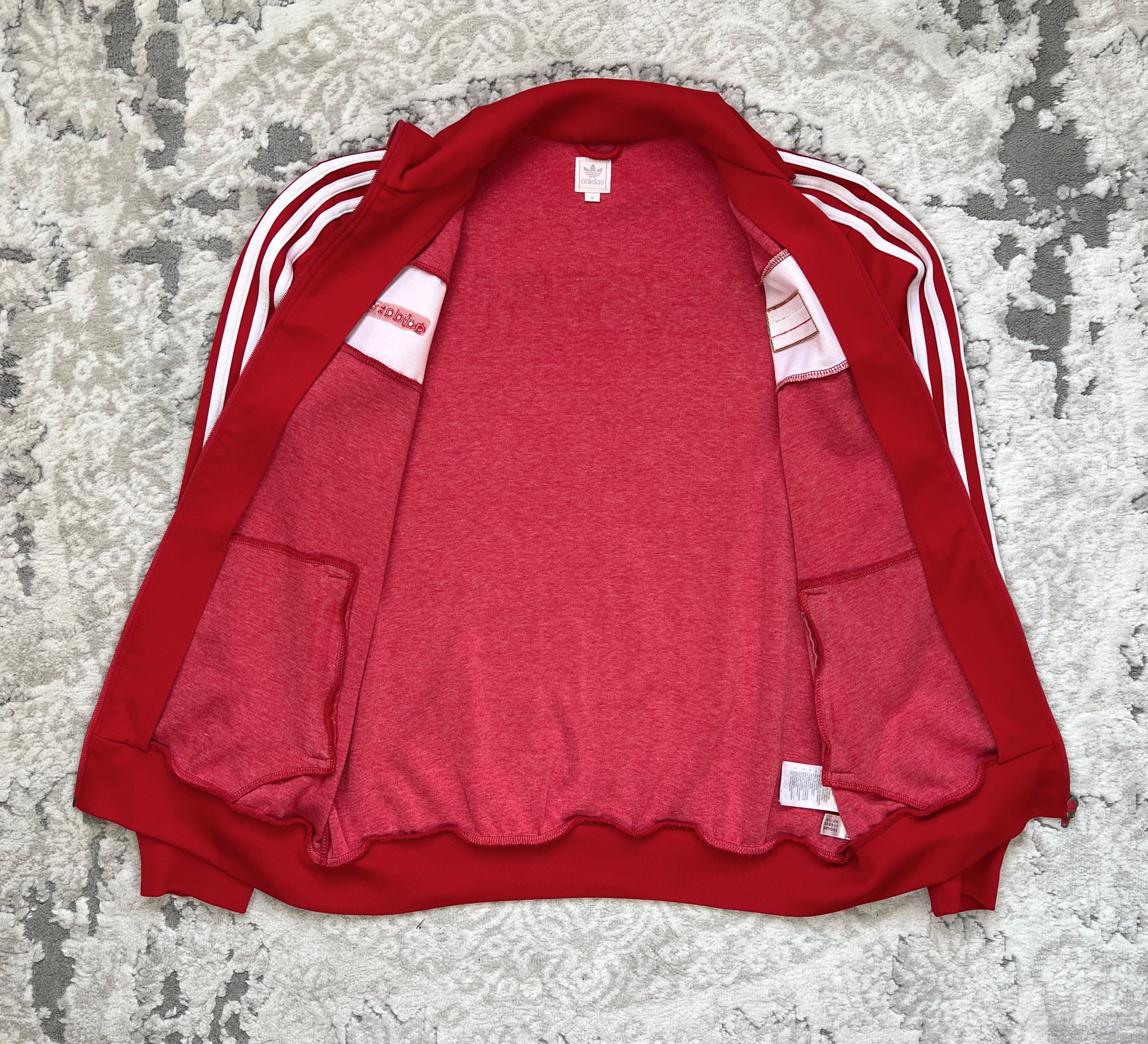 Adidas Adidas Originals Austria Euro 2008 Track Jacket Red Trefoil Size US M / EU 48-50 / 2 - 10 Thumbnail