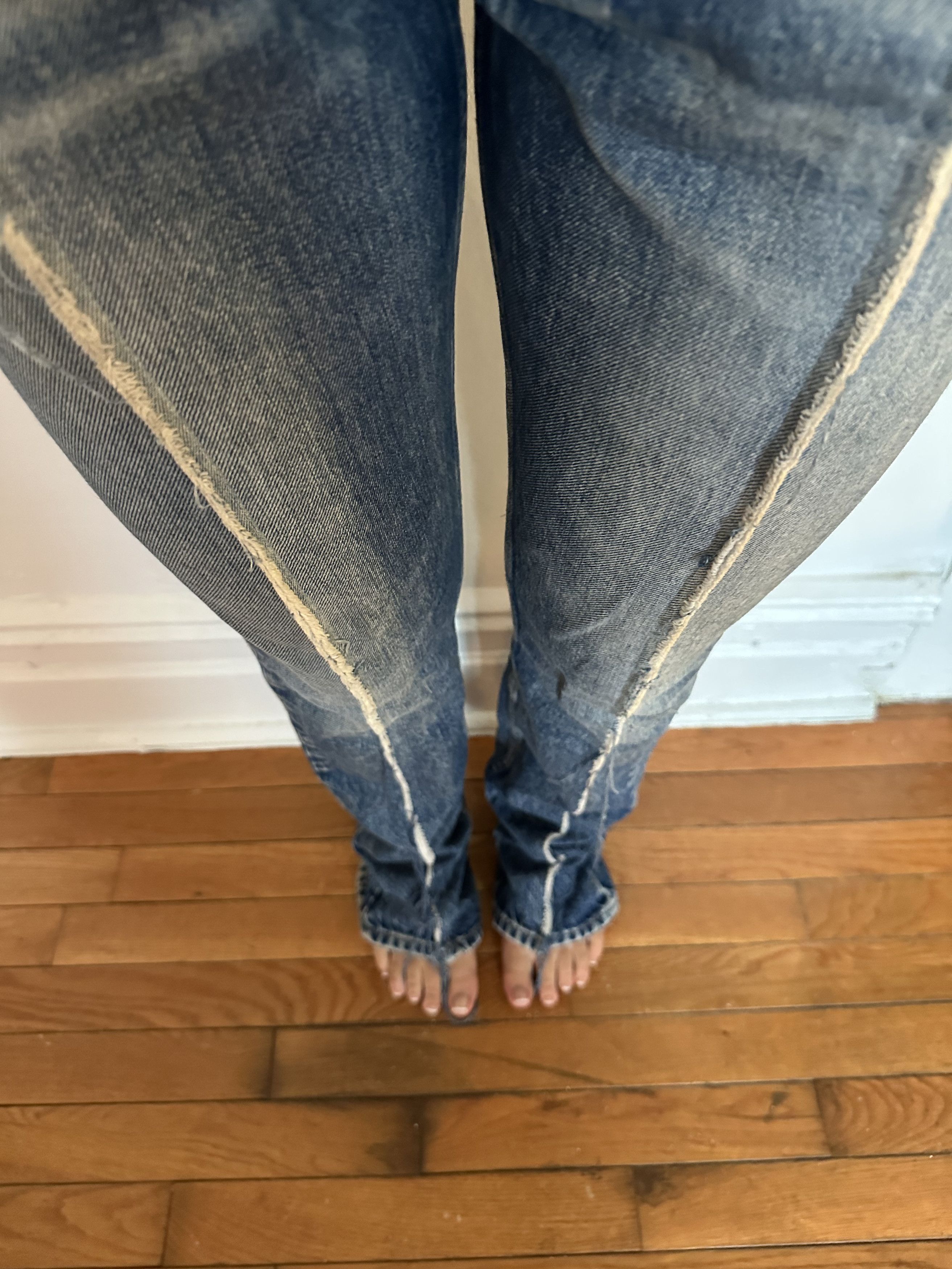 Maison Margiela Maison Margiela Distressed Denim Size 26" / US 2 / IT 38 - 3 Thumbnail