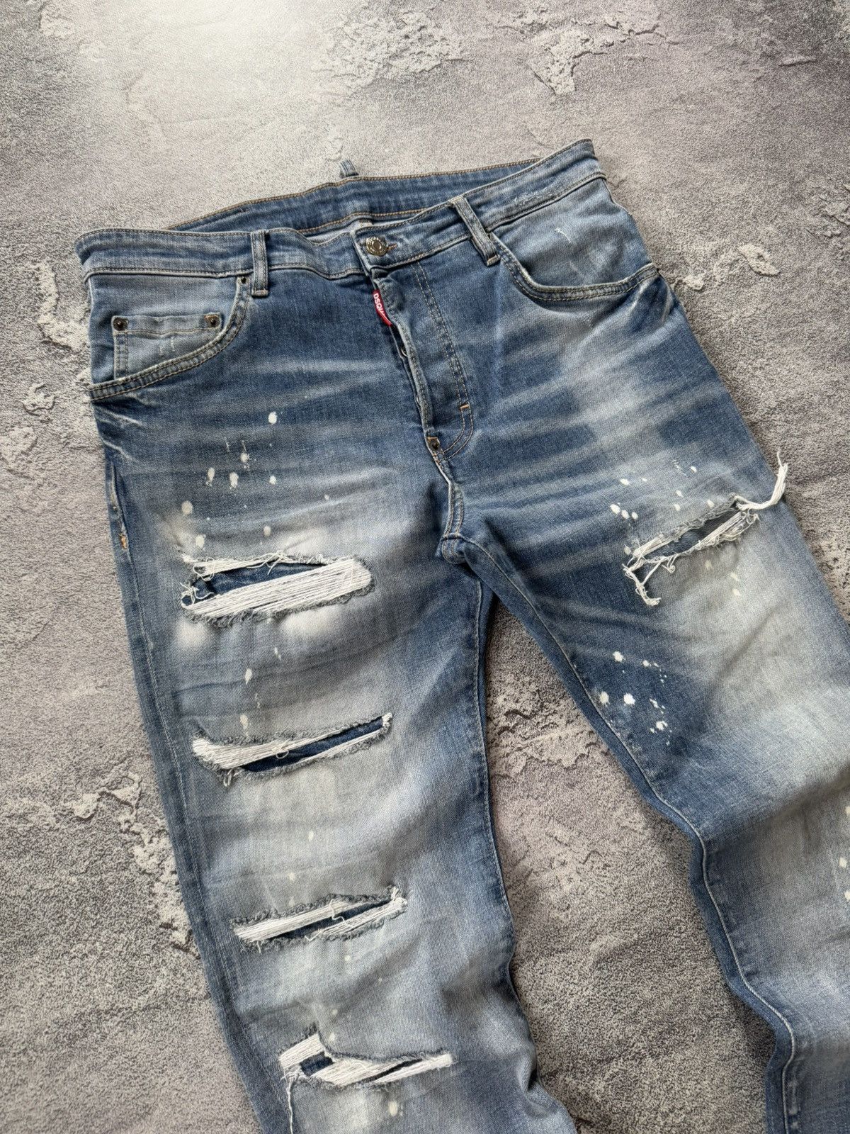 Dsquared2 Dsquared2 48 denim pant trouser Jean chino distressed skater Size US 34 / EU 50 - 4 Thumbnail