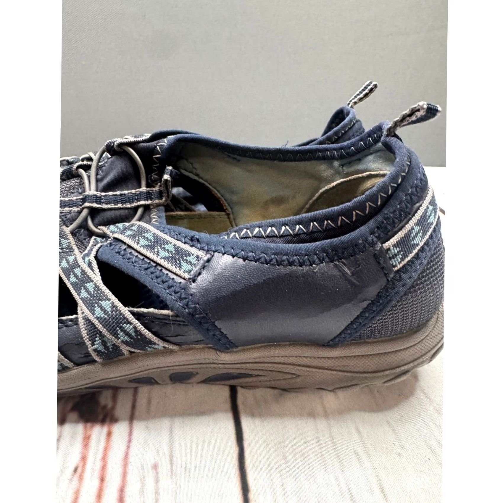 SKECHERS Skechers Relaxed Fit 49359 Women Navy Blue Bungee Slip-On Sneaker 9.5 Size US 10 / IT 40 - 3 Thumbnail