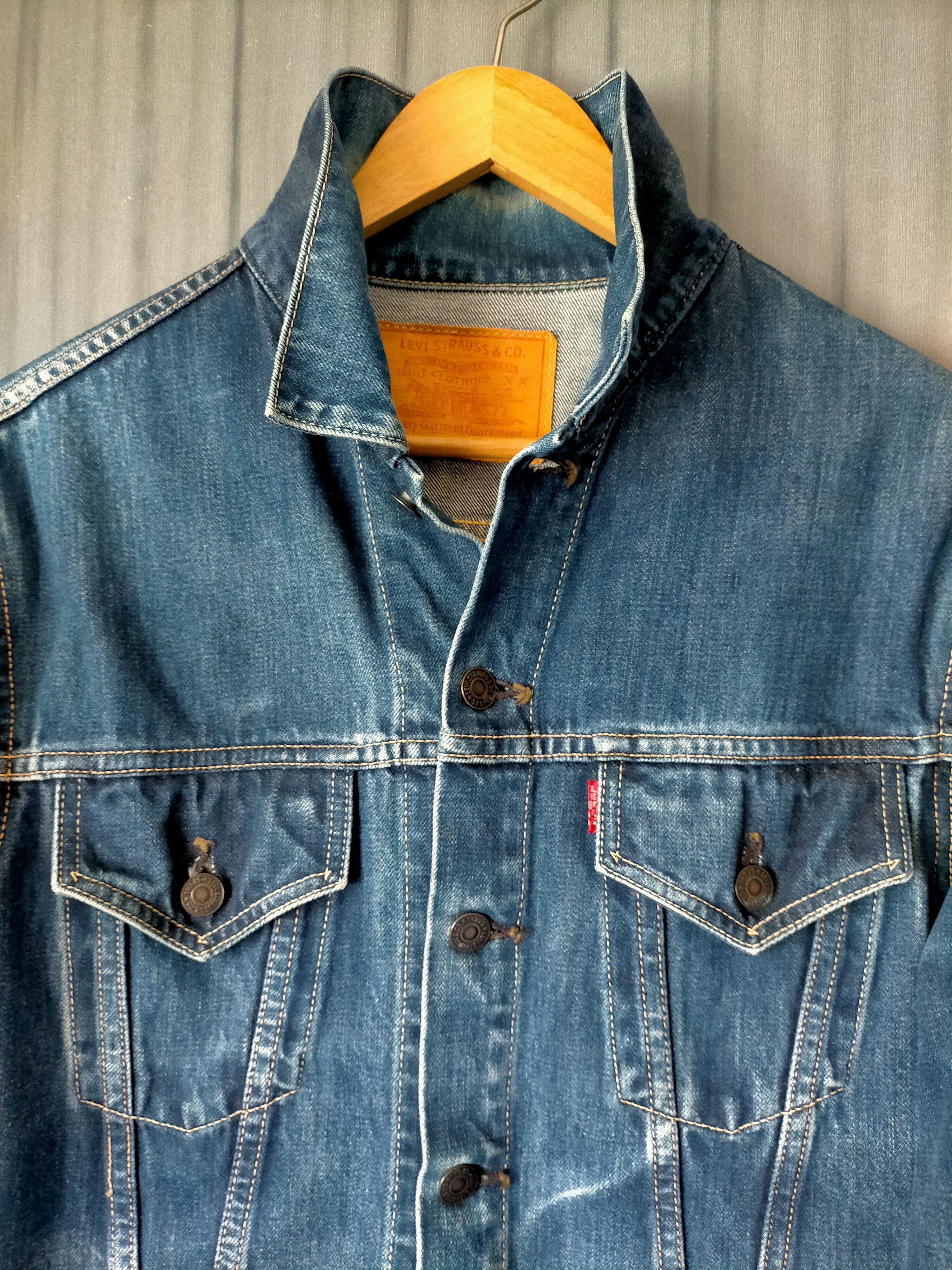 Levi's Vintage Clothing Levis 557xx Capital E trucker jacket Size US M / EU 48-50 / 2 - 5 Thumbnail
