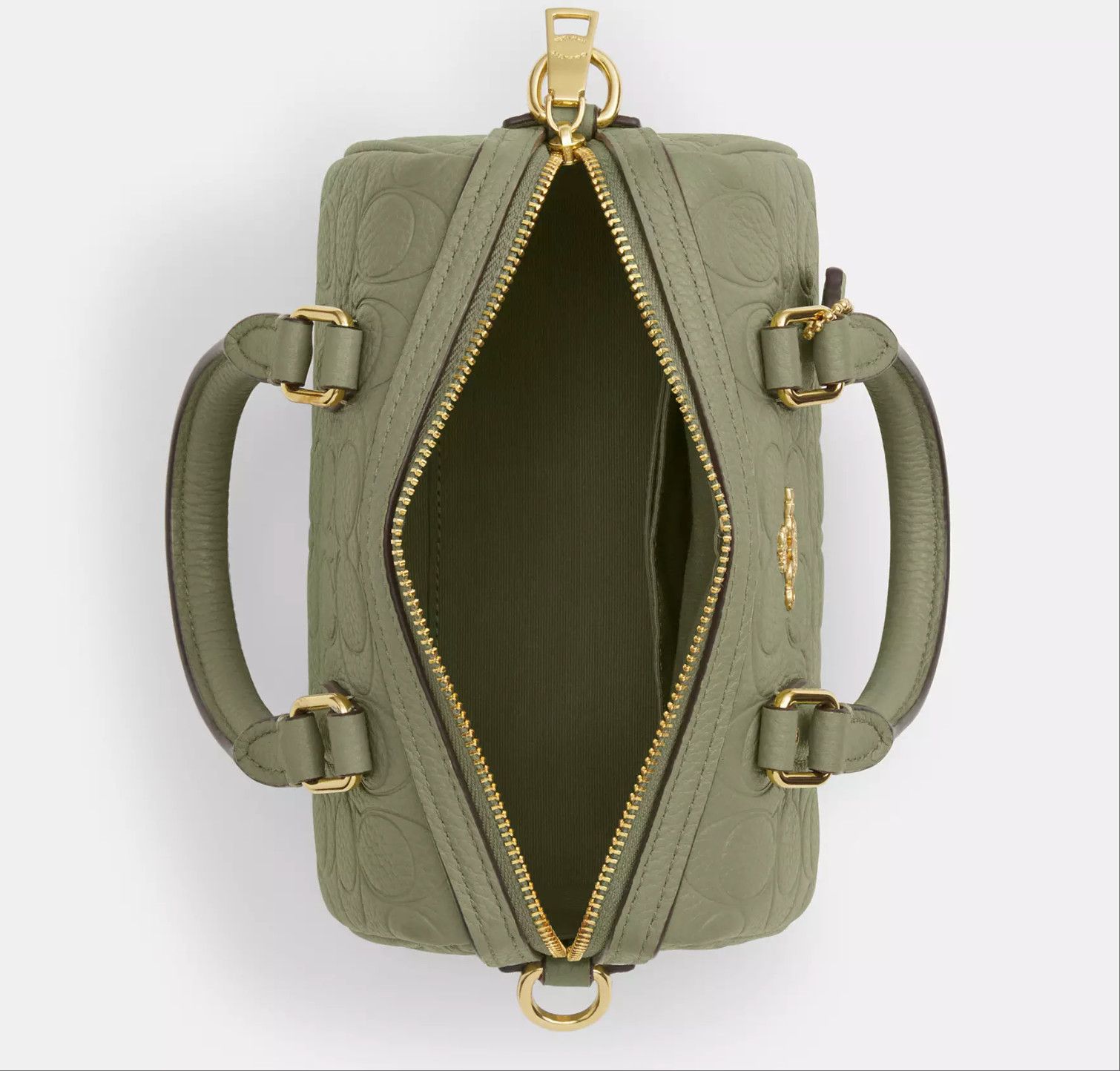 Coach Mini Rowan Crossbody Bag In Signature Leather CEW07 Size ONE SIZE - 10 Thumbnail