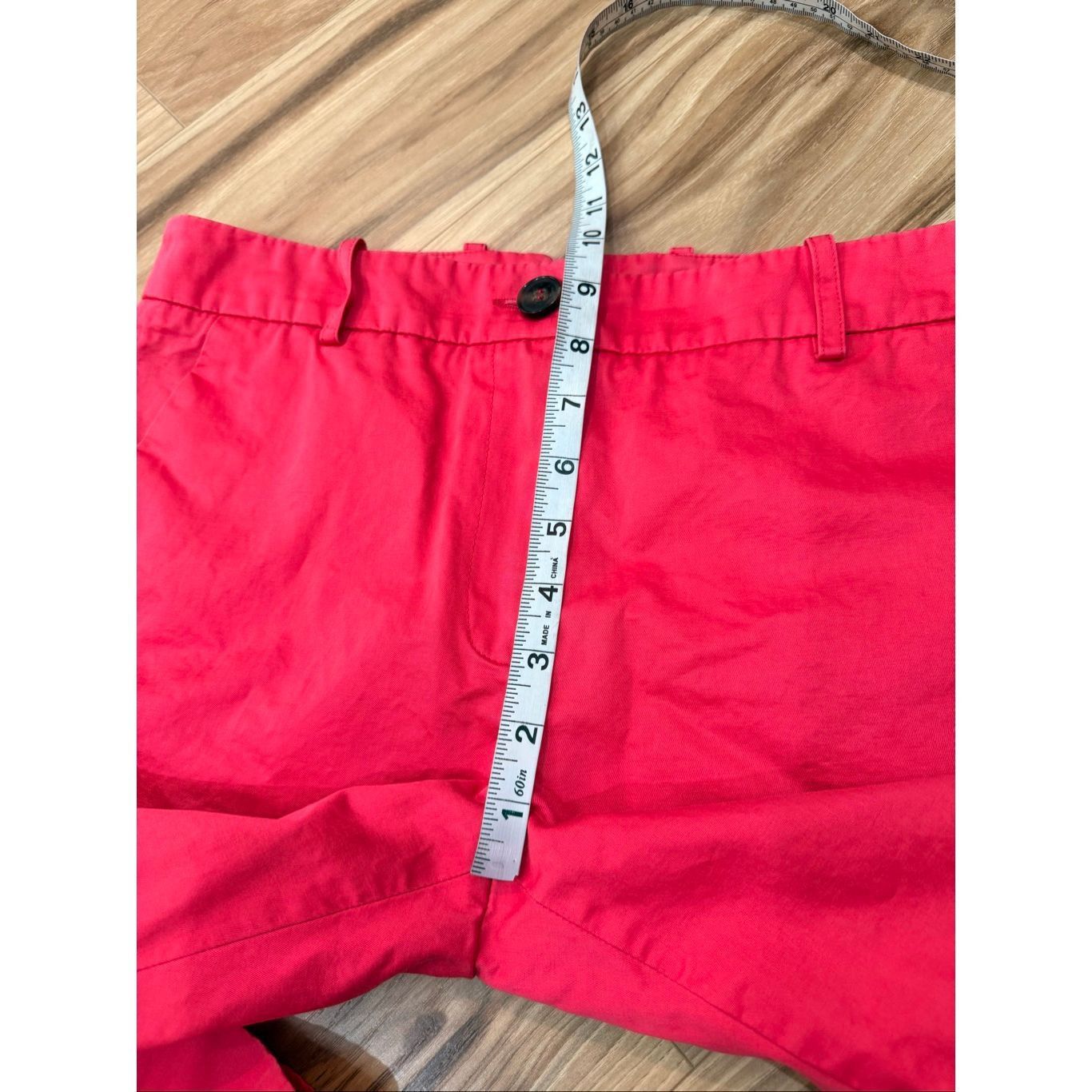 Lacoste Lacoste pink ankle length cotton pants size 4 Size 27" / US 4 / IT 40 - 6 Thumbnail