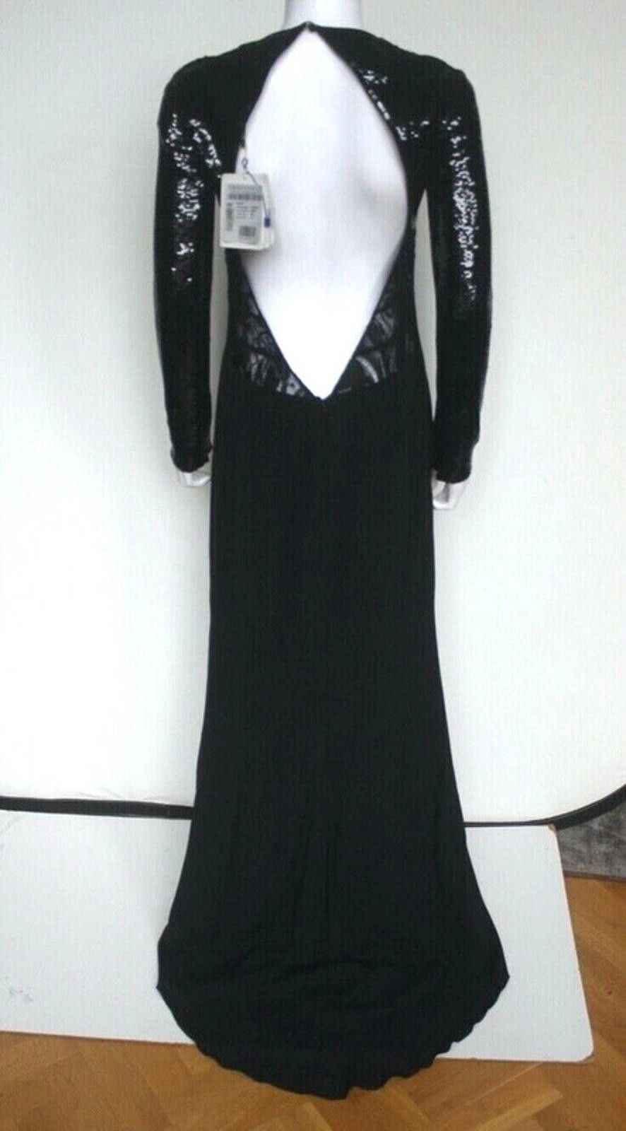 Other £3770 Emilio Pucci Sequin Lace Silk Gown Maxi Dress uk10 Size M / US 6-8 / IT 42-44 - 3 Thumbnail