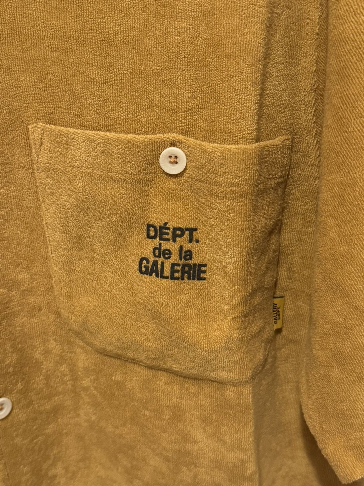 Gallery Dept. Gallery Dept French Parker Terry Cotton Shirt Size US M / EU 48-50 / 2 - 4 Thumbnail