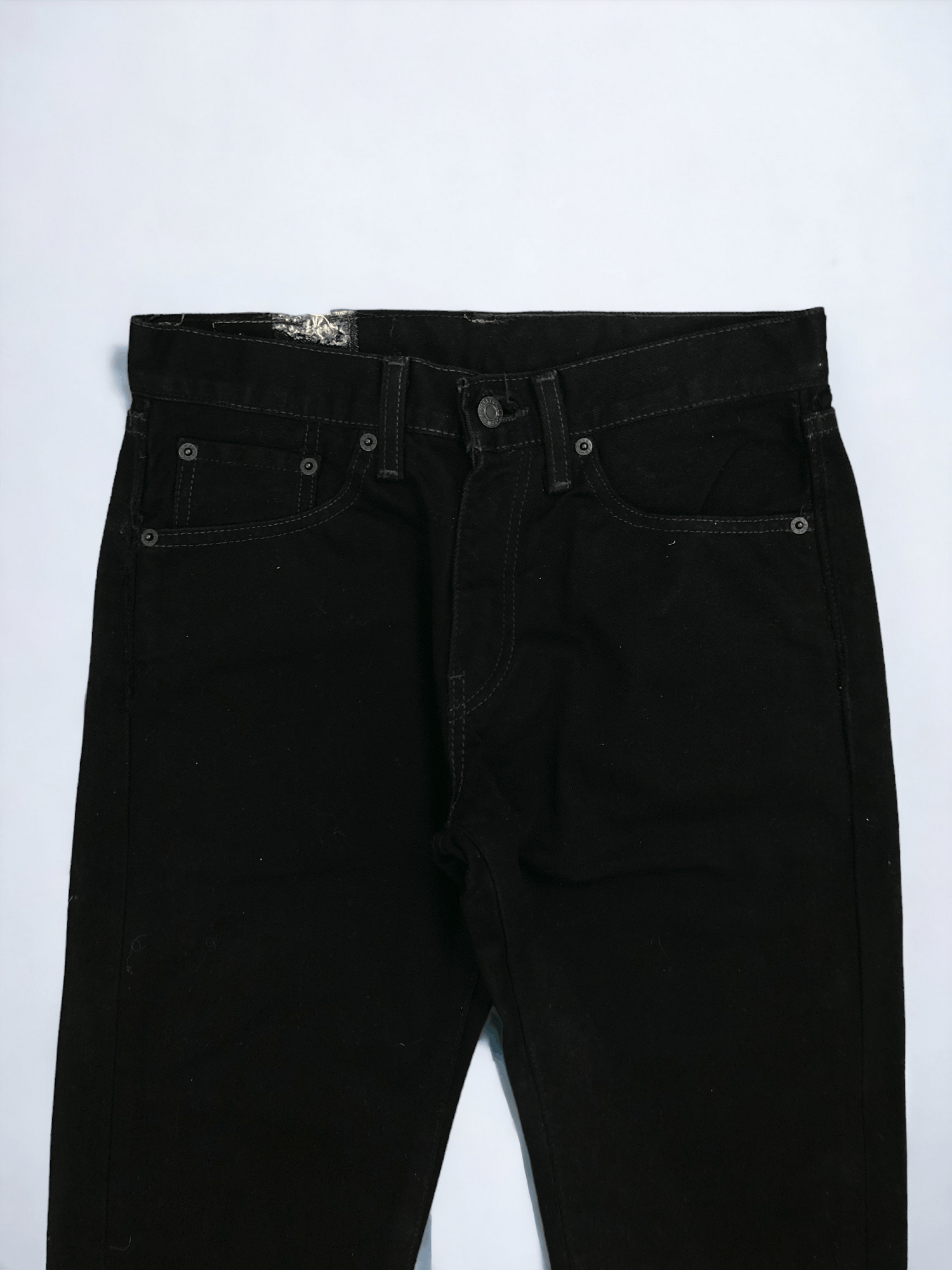 Levi's Vintage Levis 505 Full Black Jeans 28x29.5 S0018 Size US 28 / EU 44 - 2 Thumbnail