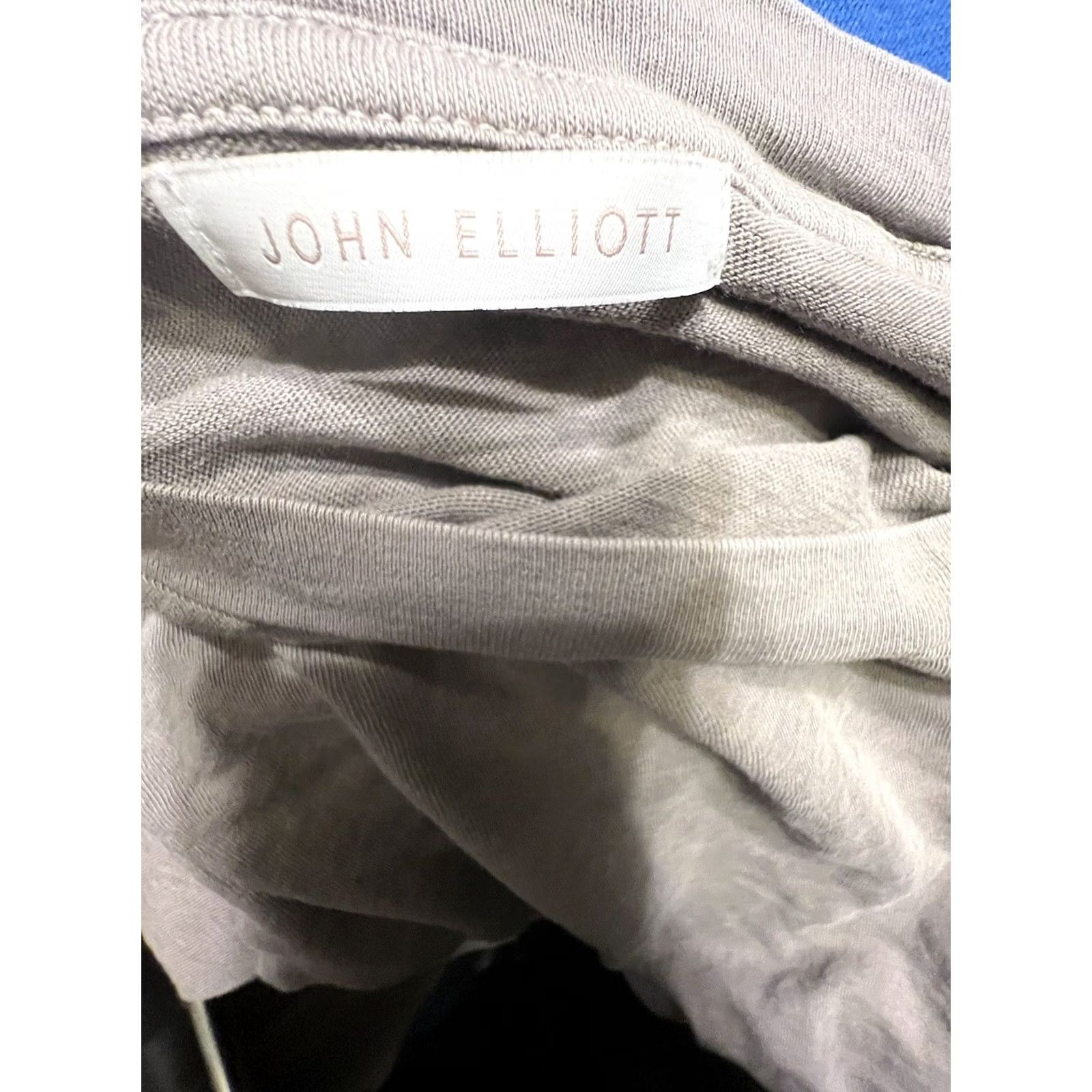 John Elliott Jersey Long Sleeve Cropped Tee Oak L JOHN ELLIOTT Womens Size L / US 10 / IT 46 - 5 Thumbnail
