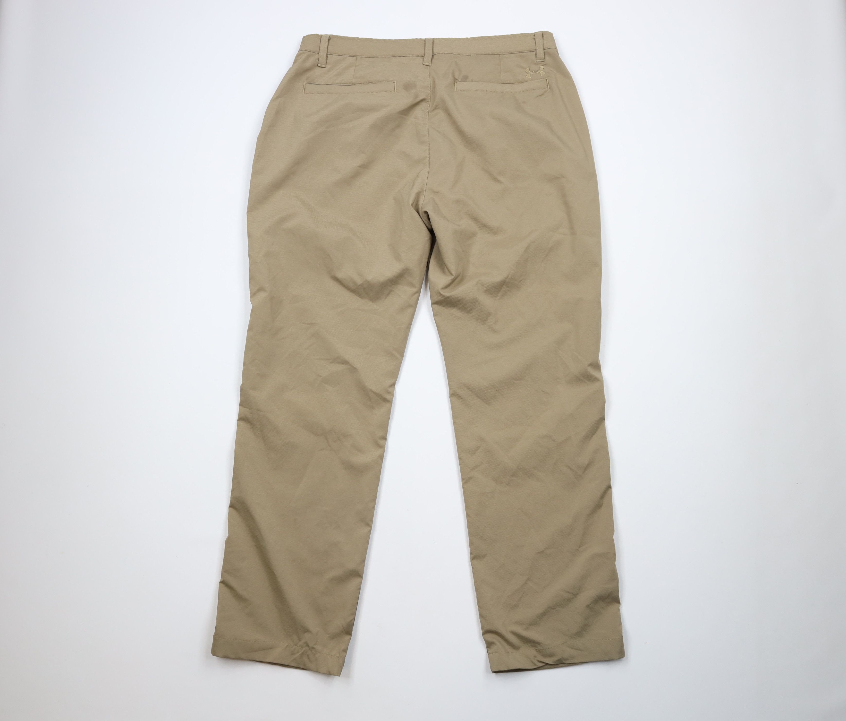 Under Armour × Vintage Under Armour Loose Fit Flat Front Golfing Chino Pants Size US 36 / EU 52 - 8 Thumbnail