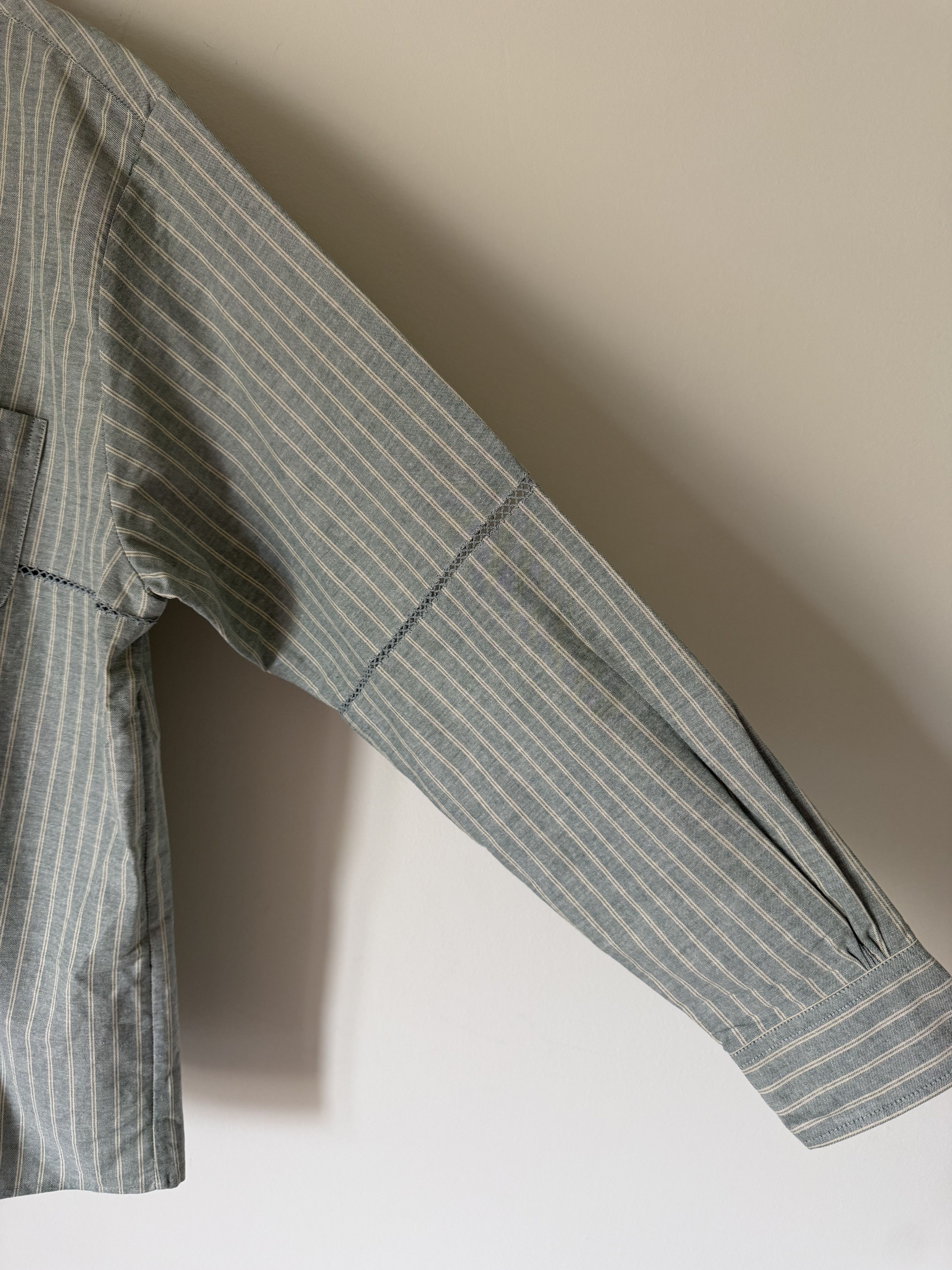 Brain Dead Brain Dead Brooks Brothers Patchwork Oxford Button Up Green Size US XXL / EU 58 / 5 - 3 Thumbnail