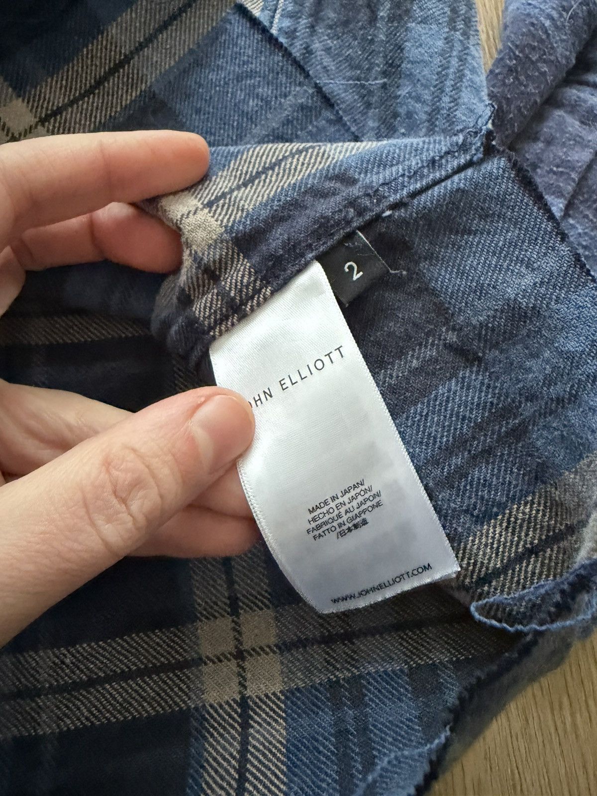 John Elliott JOHN ELLIOTT PATCHWORK FLANNEL Size US M / EU 48-50 / 2 - 6 Thumbnail