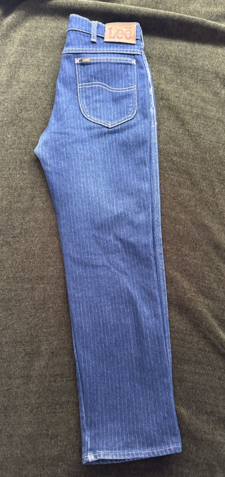 Art Comes First × Lee × Vintage Vintage Lee Riders Rail Road Strip Jeans Size US 33 - 8 Thumbnail
