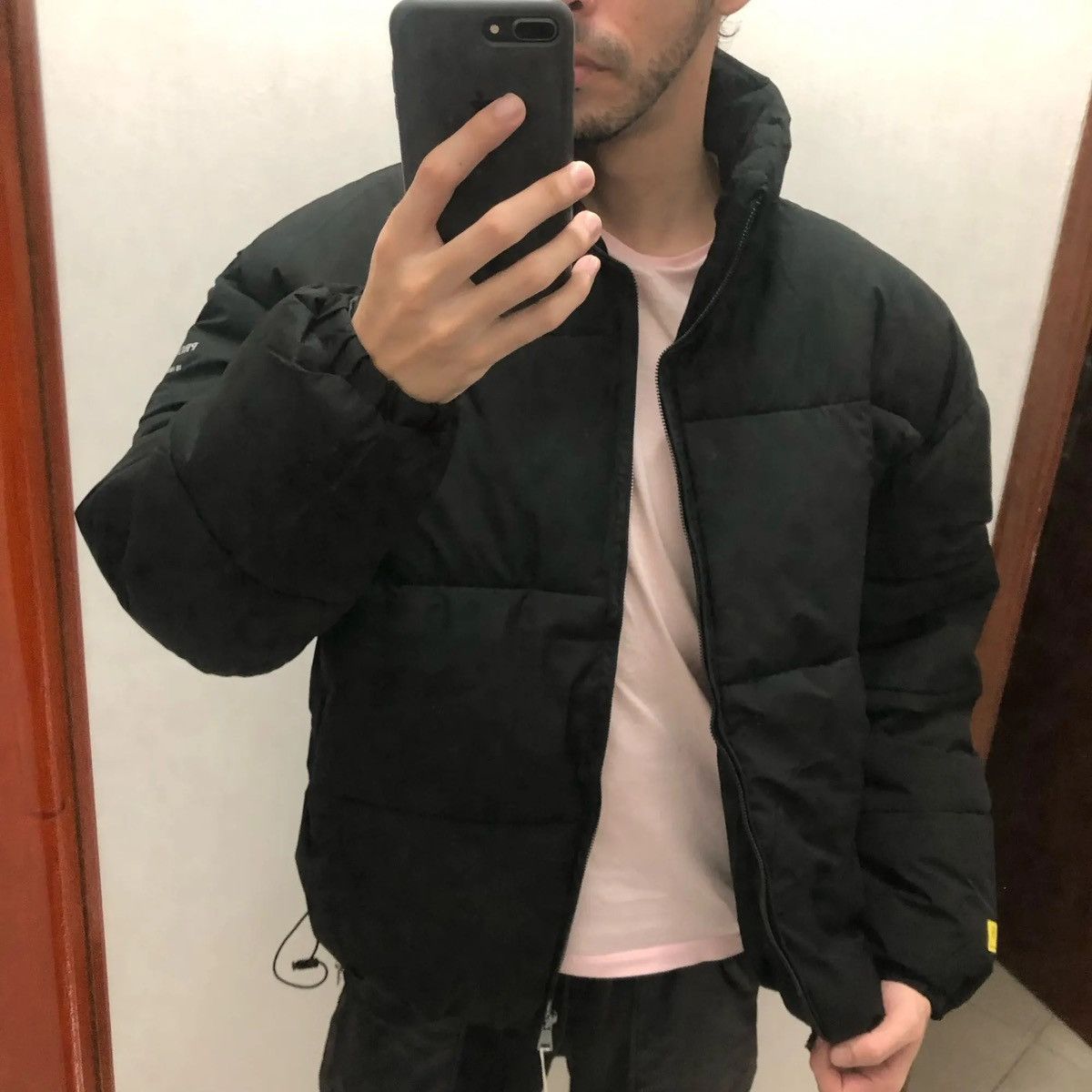 Japanese Brand × Vintage Black japanese brand style puffer jacket Size US M / EU 48-50 / 2 - 4 Thumbnail