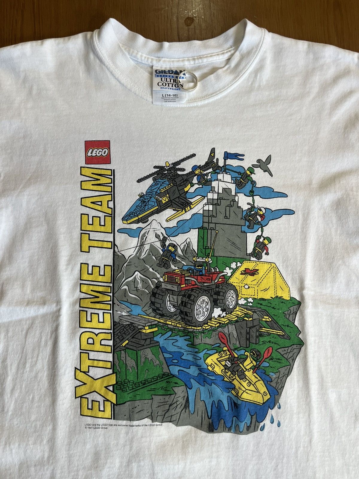 LEGO Vintage LEGO Extreme Team 1997’s ( Kid size ) Tshirt Size US S / EU 44-46 / 1 - 5 Thumbnail