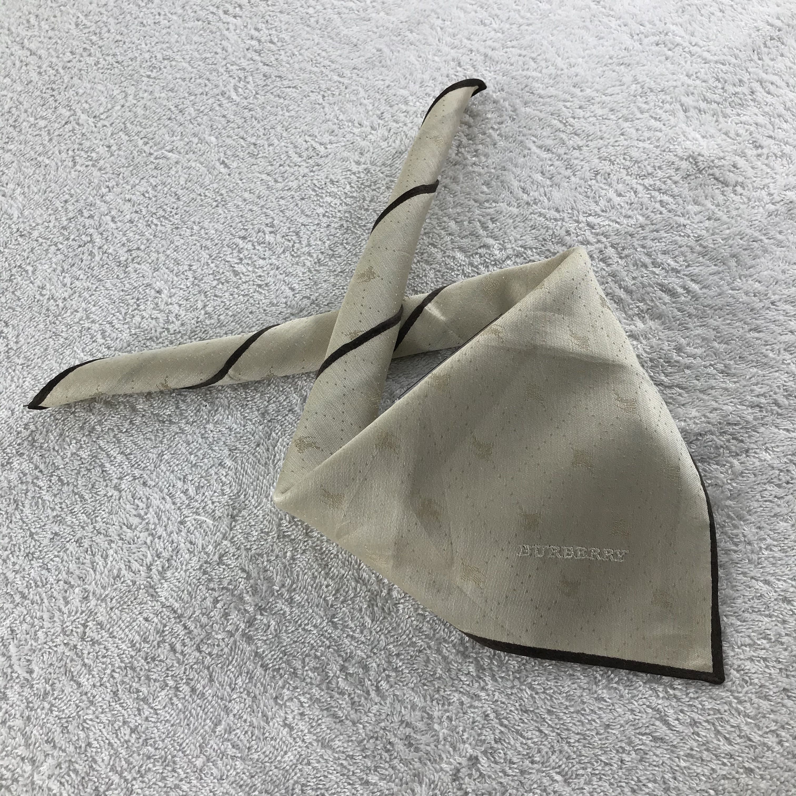 Burberry × Vintage Burberry Bandana/ Handkerchief / Neckerchief Size ONE SIZE - 2 Thumbnail