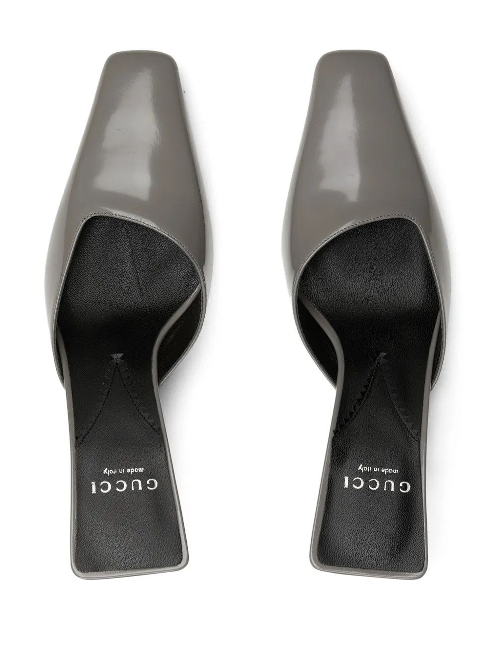 Gucci o1s1wg110225 Women's Mules Sandals in Grey Size US 9 / IT 39 - 5 Thumbnail