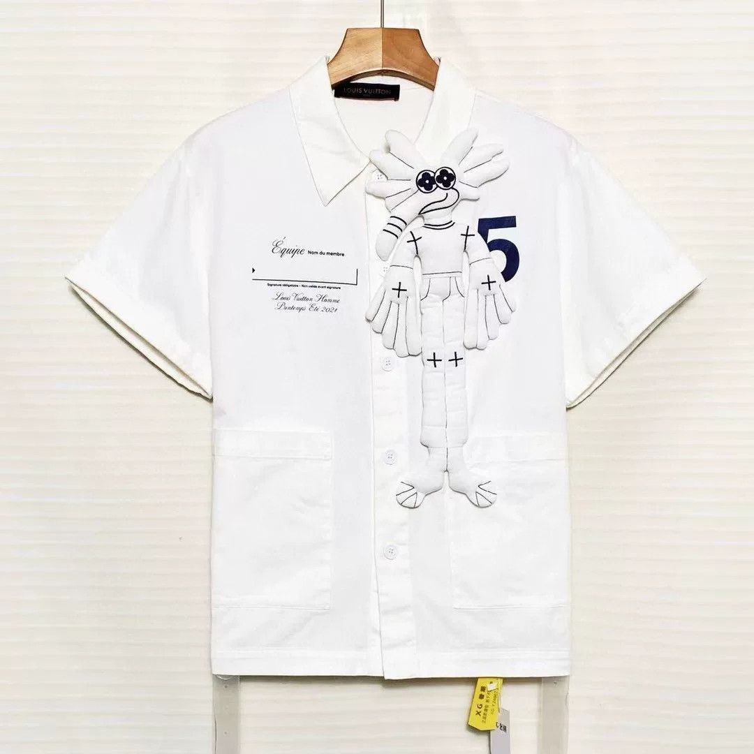 Louis Vuitton Louis Vuitton Asia Limited Elf Print Shirt Size S / US 4 / IT 40 - 1 Thumbnail