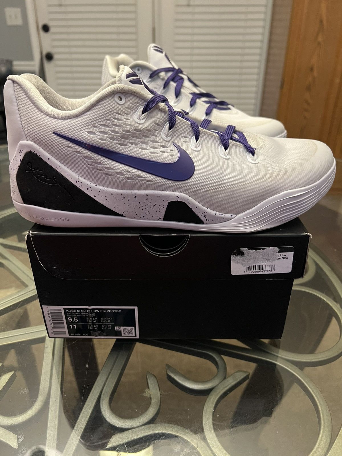 Nike Kobe 9 EM Protro “Lakers Home” 2025 Size US 9.5 / EU 42-43 - 4 Thumbnail