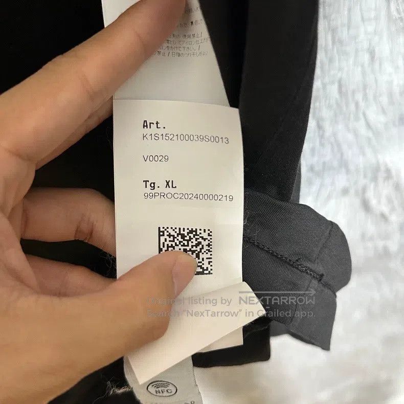 Stone Island Stone Island Square Logo Short Sleeve T-Shirt Black XL Size US XL / EU 56 / 4 - 6 Thumbnail