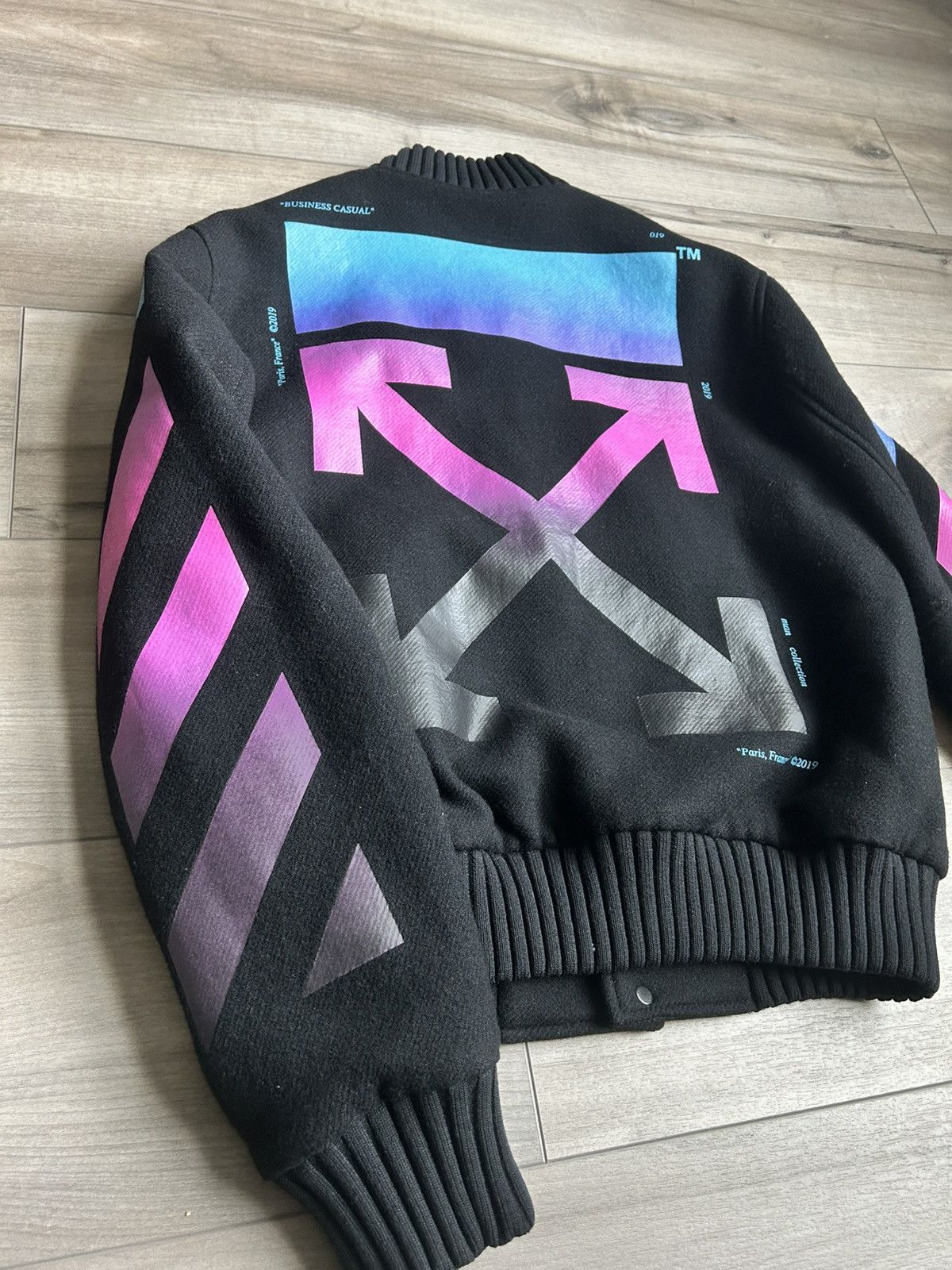 Off-White “BUSINESS CASUAL” Gradient Jacket Size US S / EU 44-46 / 1 - 6 Thumbnail