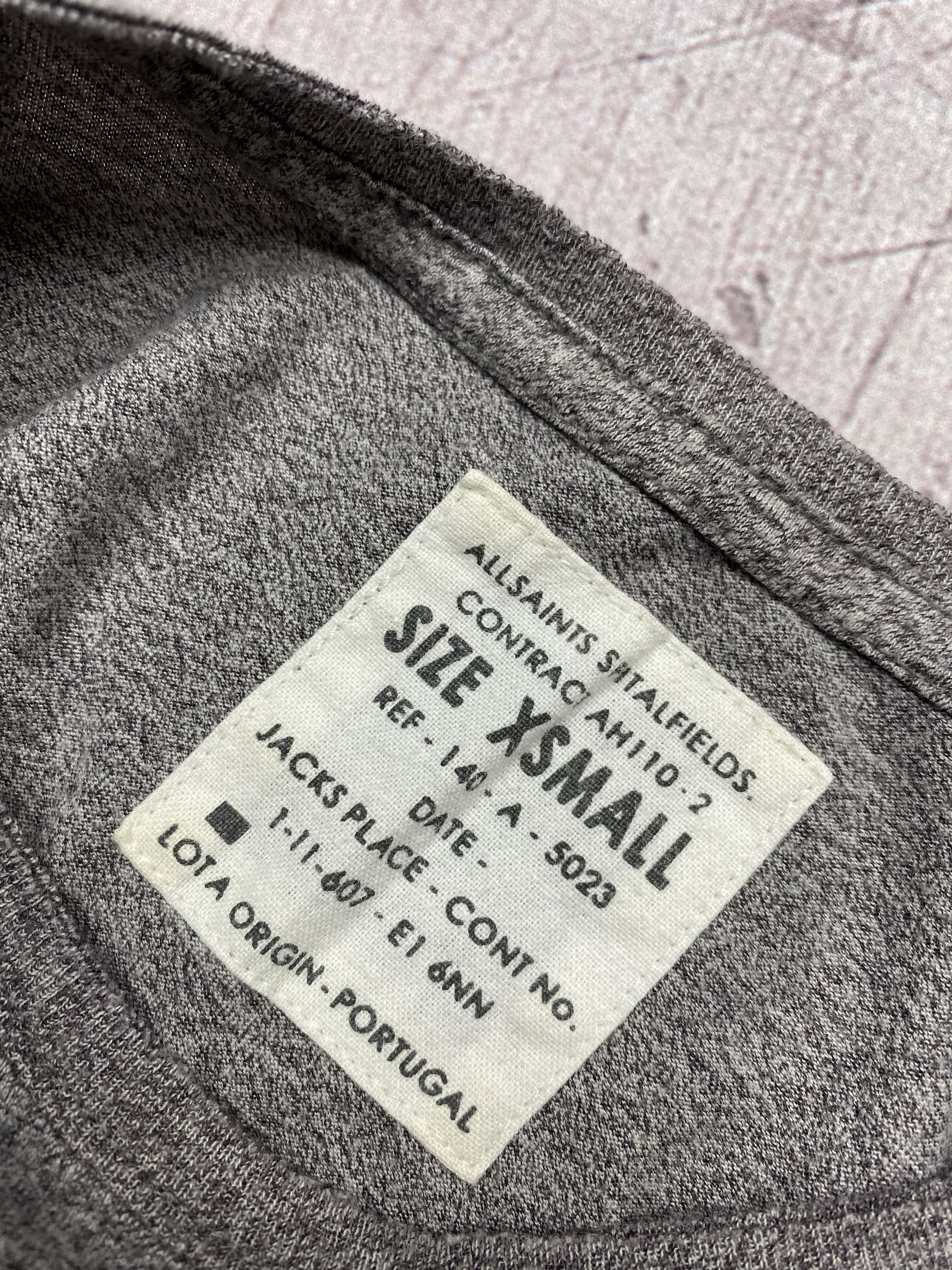 Allsaints Allsaints Vintage Mens Noose Crew Neck T-Shirt tee Size US XS / EU 42 / 0 - 4 Thumbnail