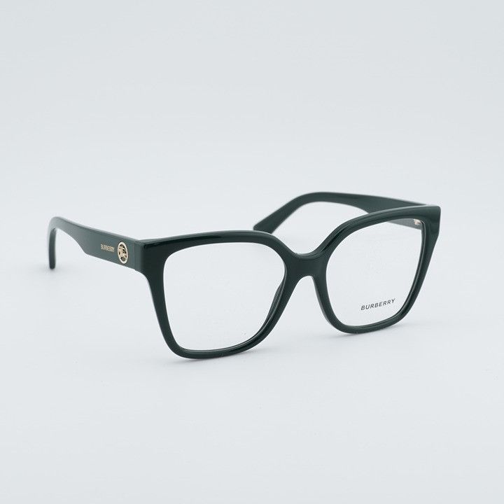Burberry Burberry BE2443 4203 Eyeglasses Green 53mm Square Frame Size ONE SIZE - 5 Thumbnail