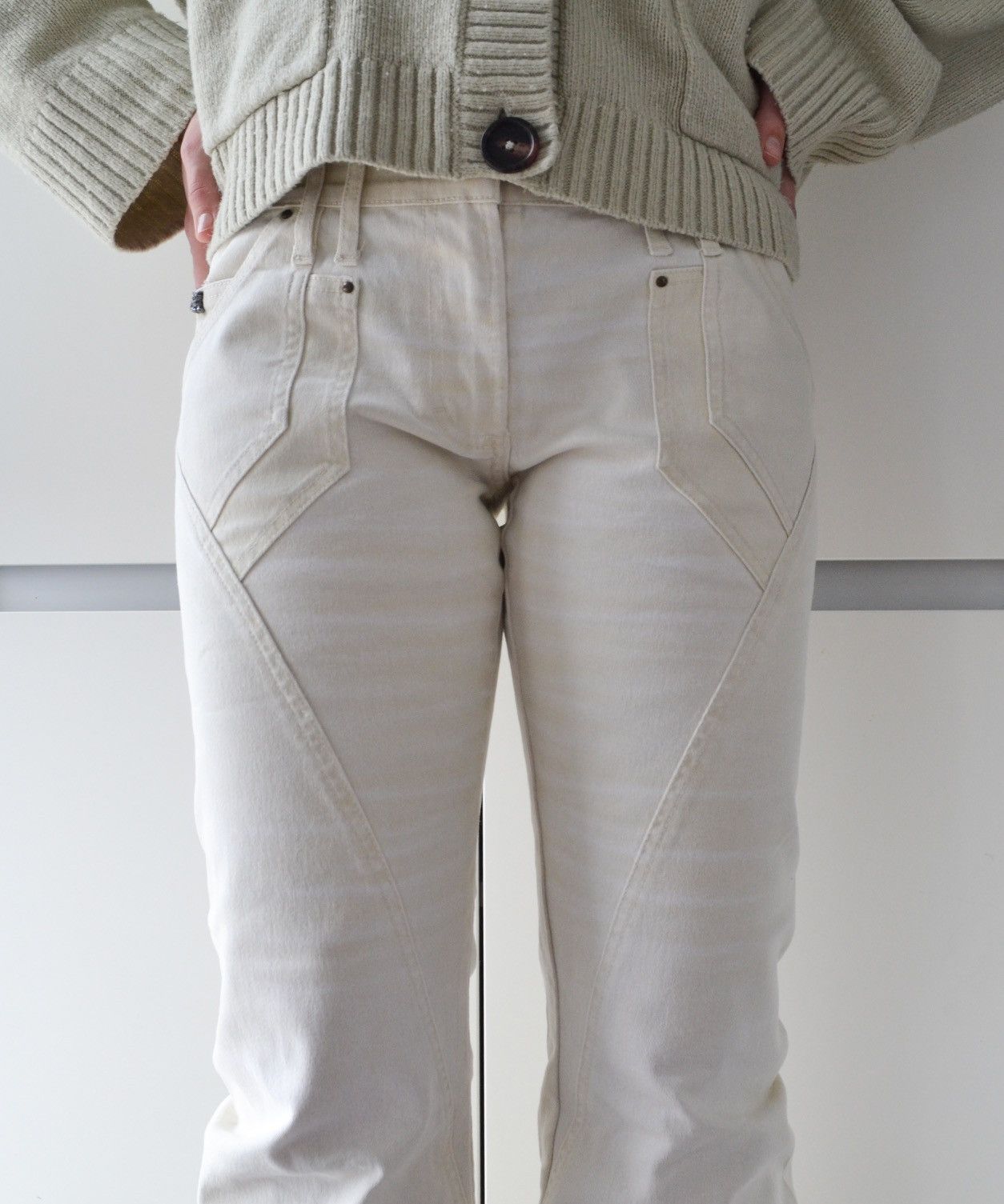Just Cavalli Vintage Roberto Cavalli Jeans Pants Printed y2k Low Rise Size 30" / US 8 / IT 44 - 6 Thumbnail