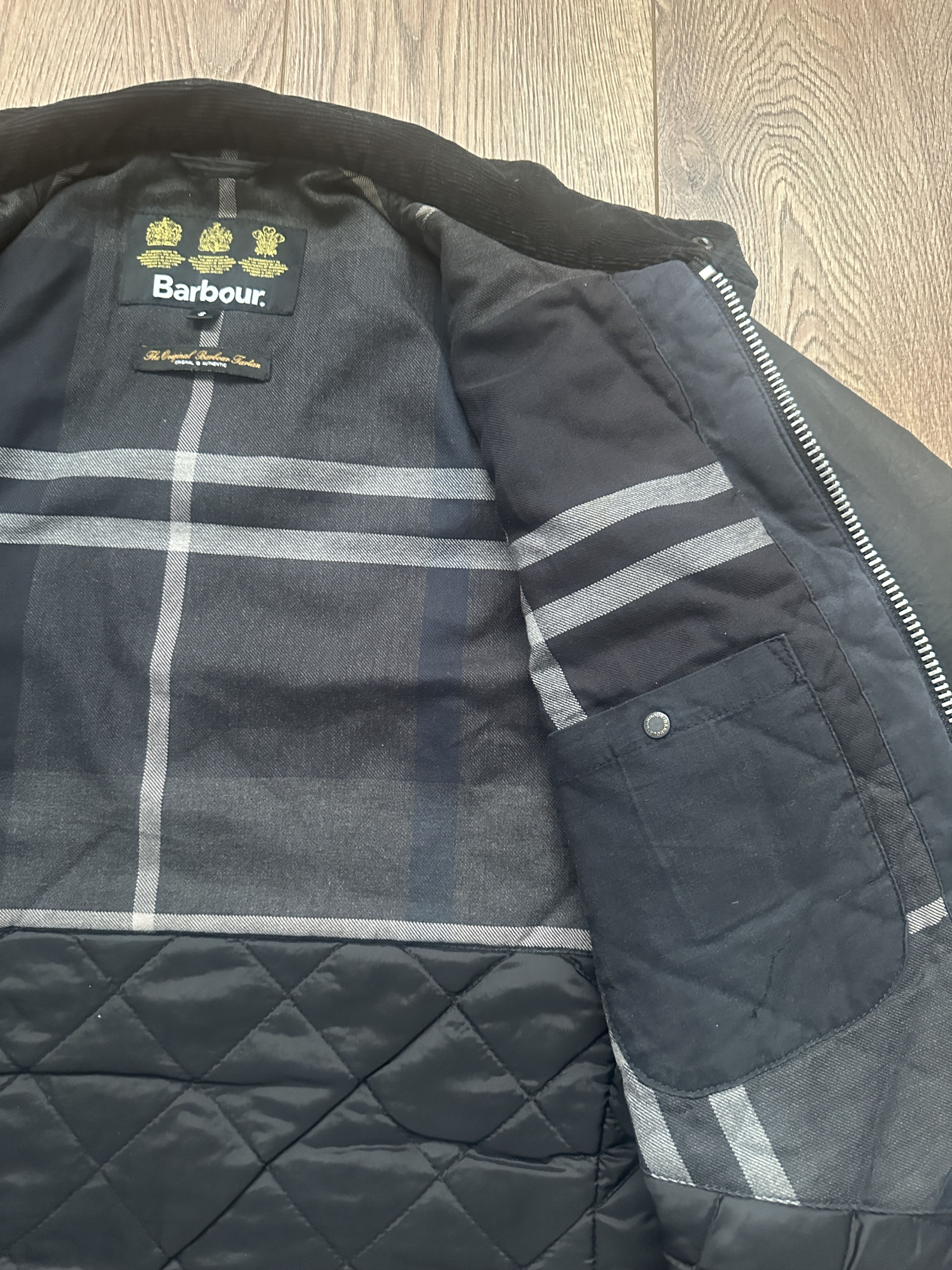 Barbour Barbour Crieff Wax Hooded Jacket Size S Black Made A Rewax Size US S / EU 44-46 / 1 - 9 Thumbnail