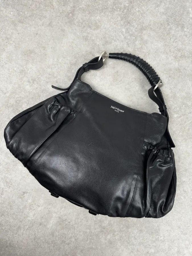 Yves Saint Laurent Yves Saint Laurent Black Mala Horn Handle bag Size ONE SIZE - 6 Thumbnail