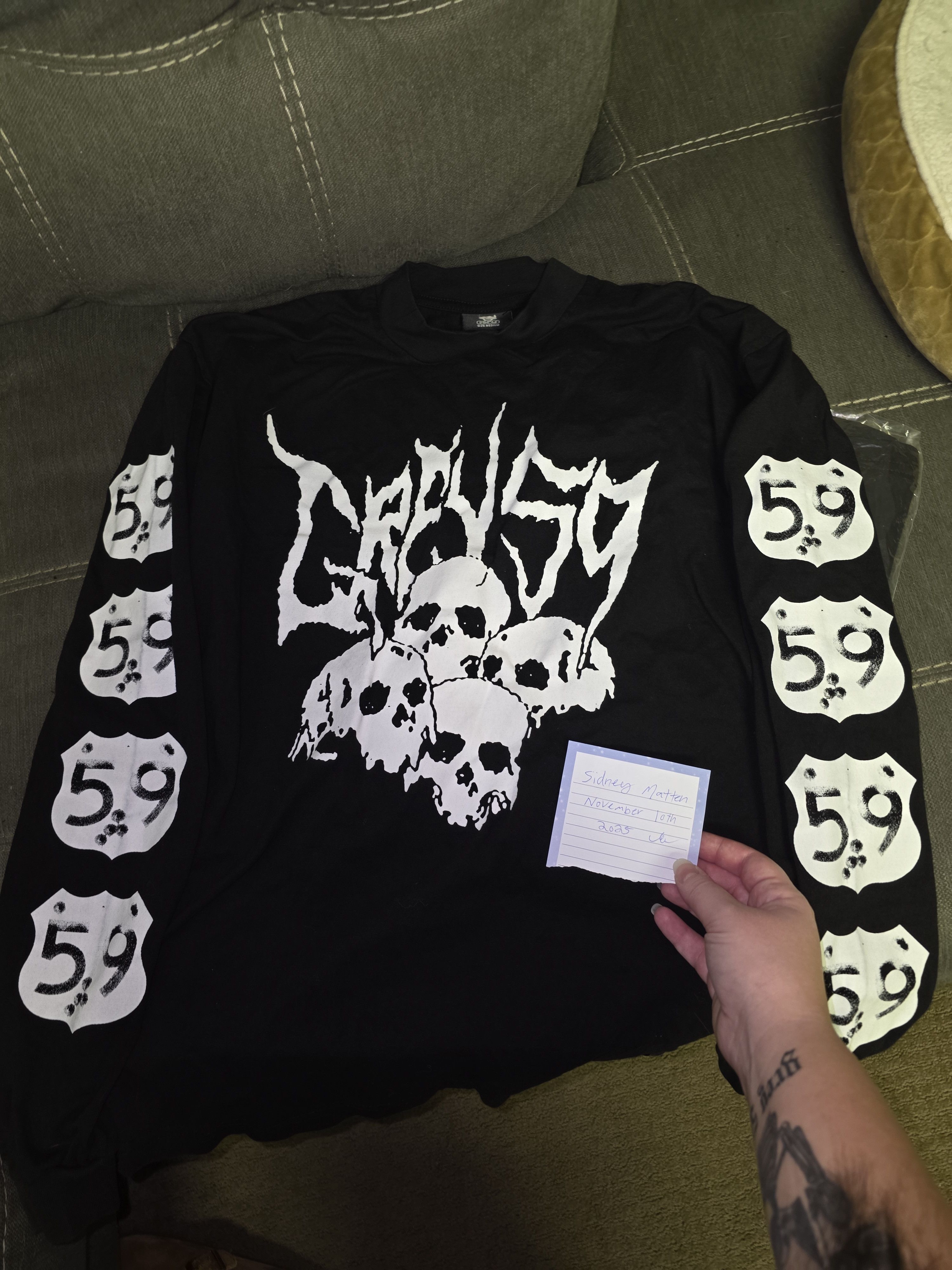 G59 Records G59 long sleeve tee Size US M / EU 48-50 / 2 - 1 Preview