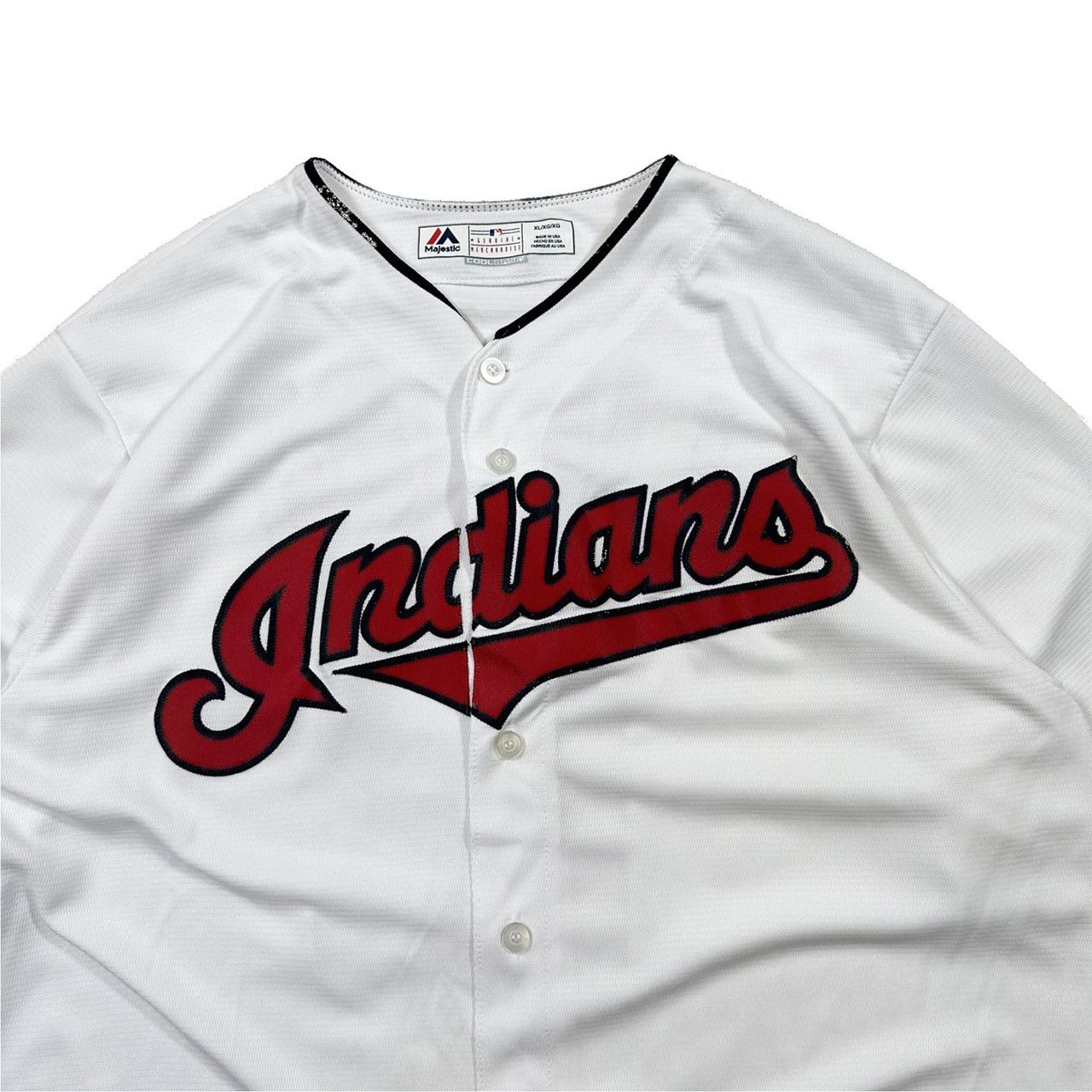 Vintage Vintage Lindor #12 Cleveland Guardians Majestic Baseball Size US XXL / EU 58 / 5 - 2 Thumbnail