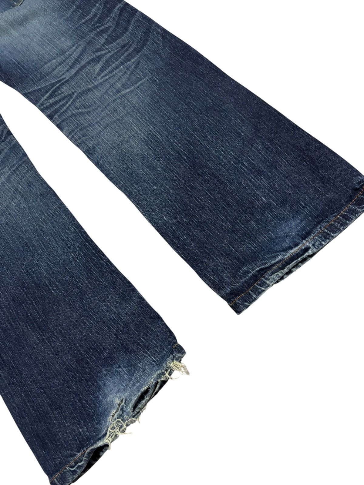Edwin Vtg Edwin XV Japan Distressed Jeans Size US 29 - 8 Thumbnail